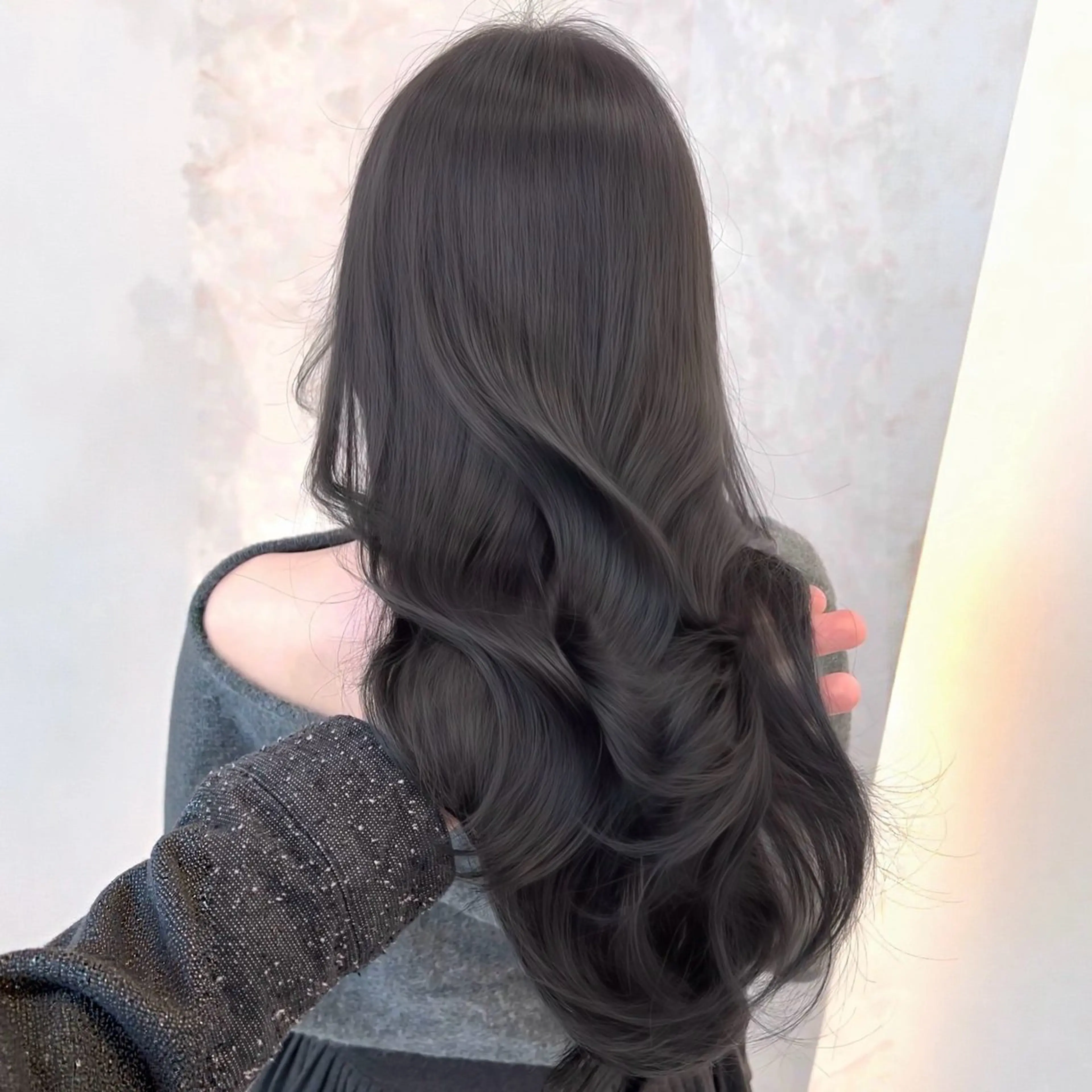 ✨ミニモ限定✨透明感カラー+リペアトリートメント　#ベージュ#グレージュの写真