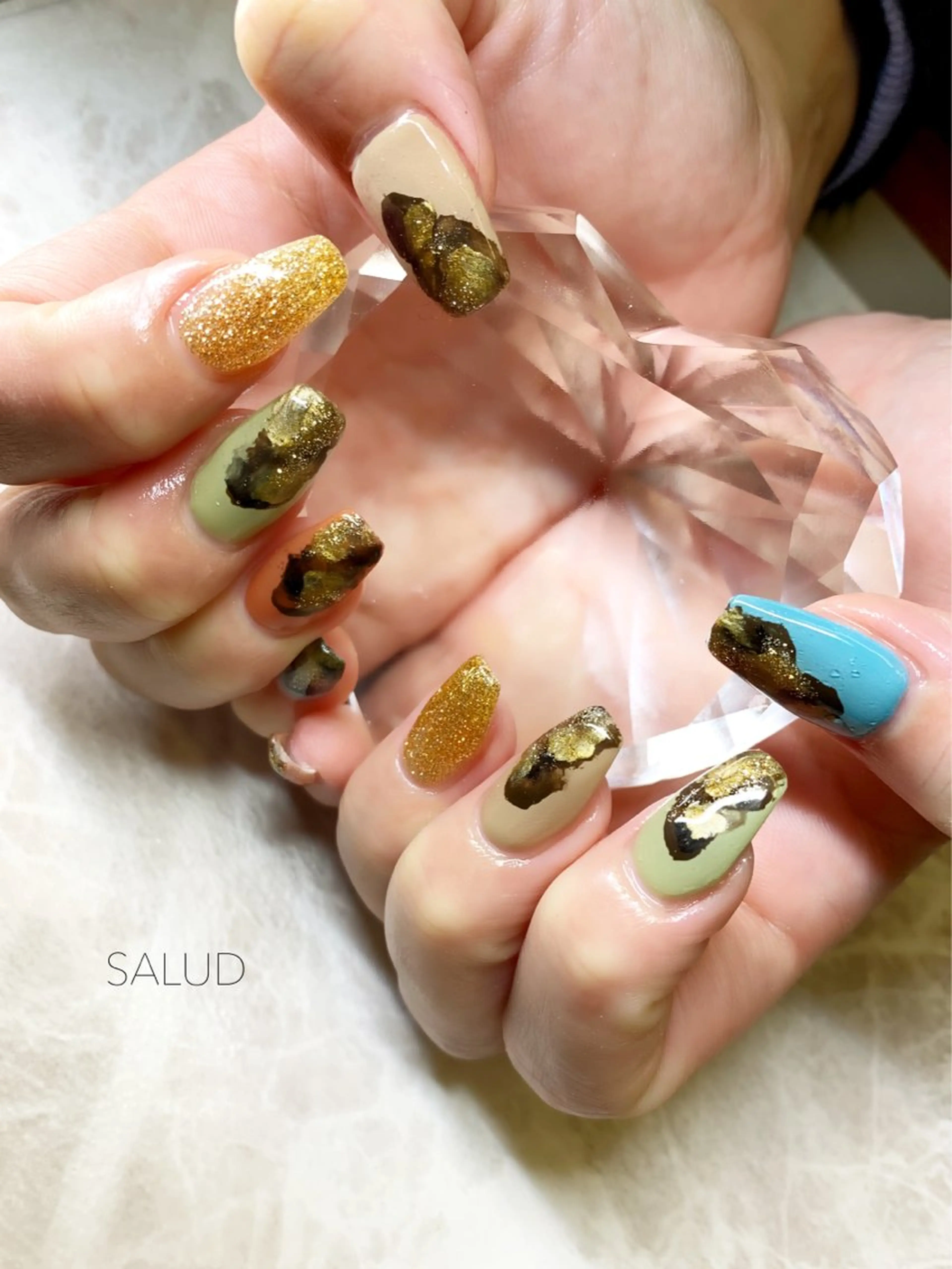 ネイル ハンドネイル Nail Salon SALUDのネイルデザイン
