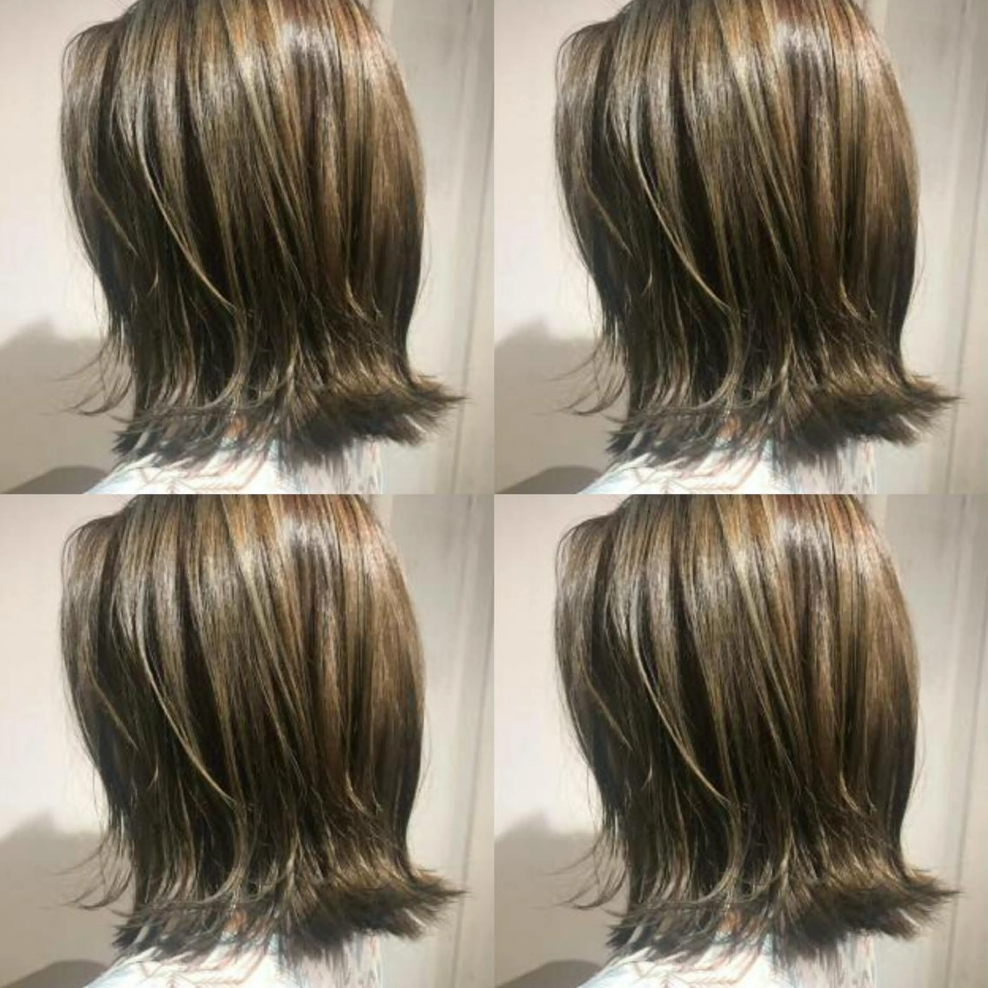 ミディアム 切りっぱなしボブ ボブ カット Lag.銀座 🌺ゆいのヘアスタイル