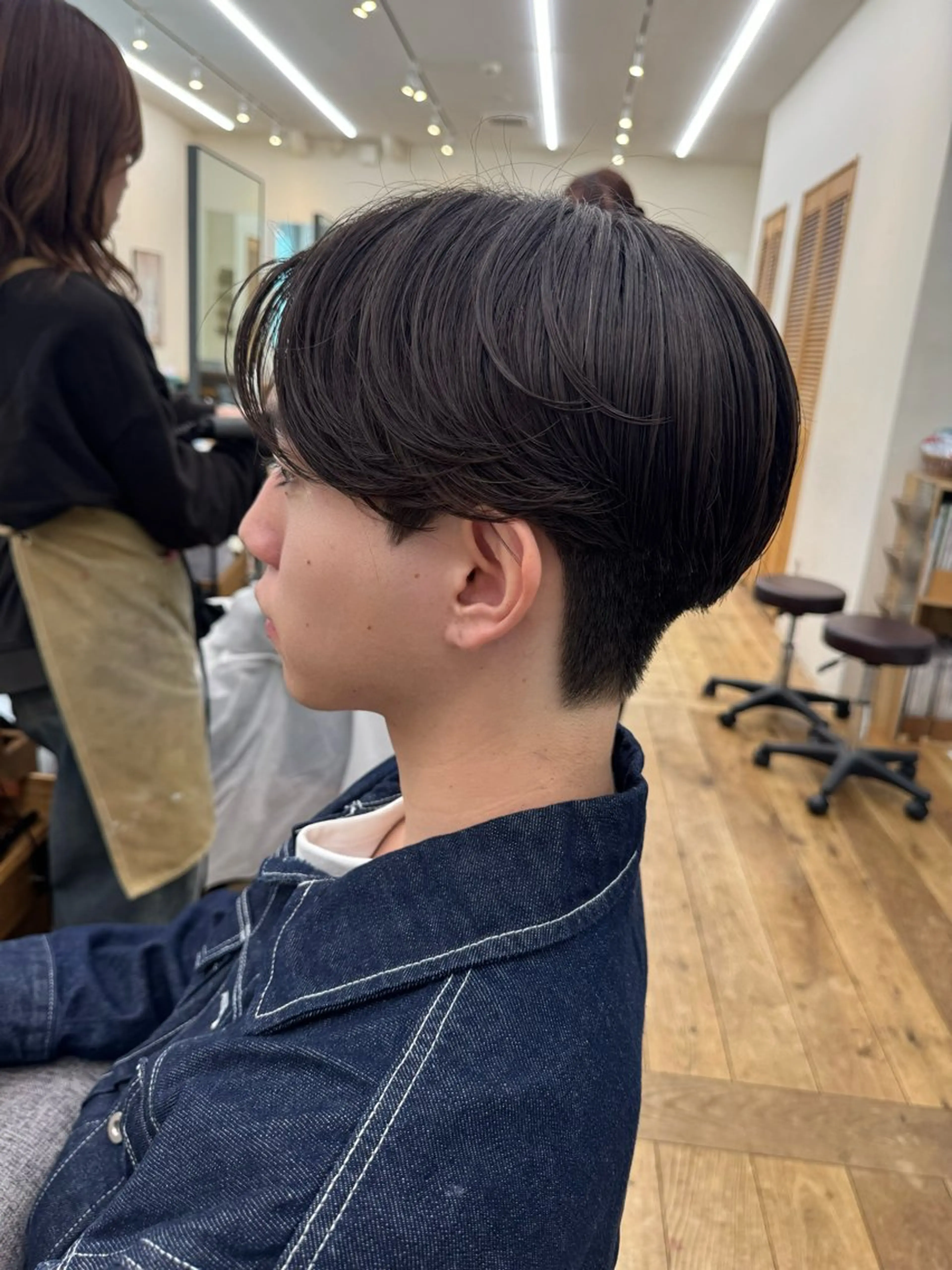 メンズ 縮毛矯正 山下 莉歩のヘアスタイル