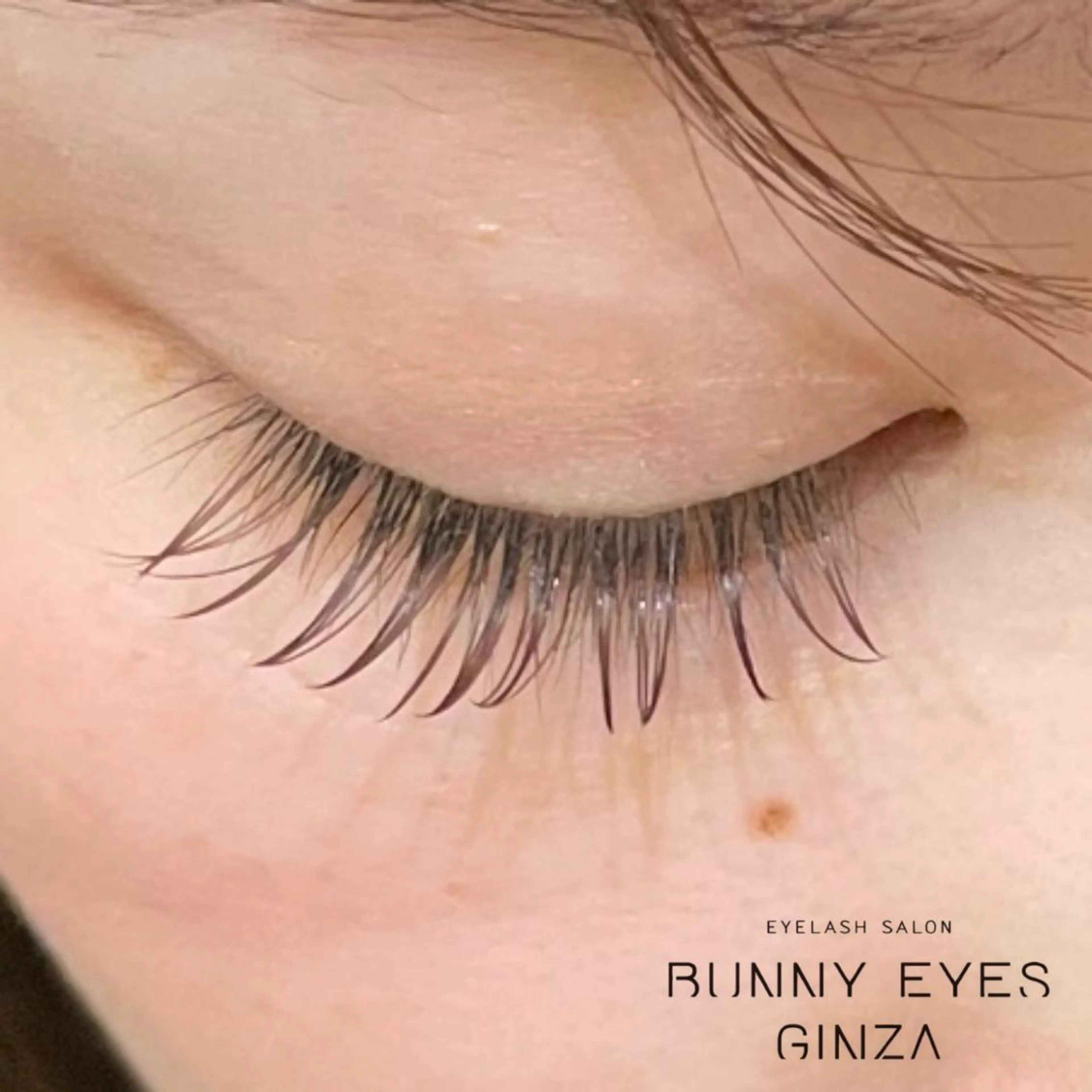 マツエク・マツパ カラーマツエク フラットラッシュ バニーアイズ 銀座のマツエク・マツパデザイン