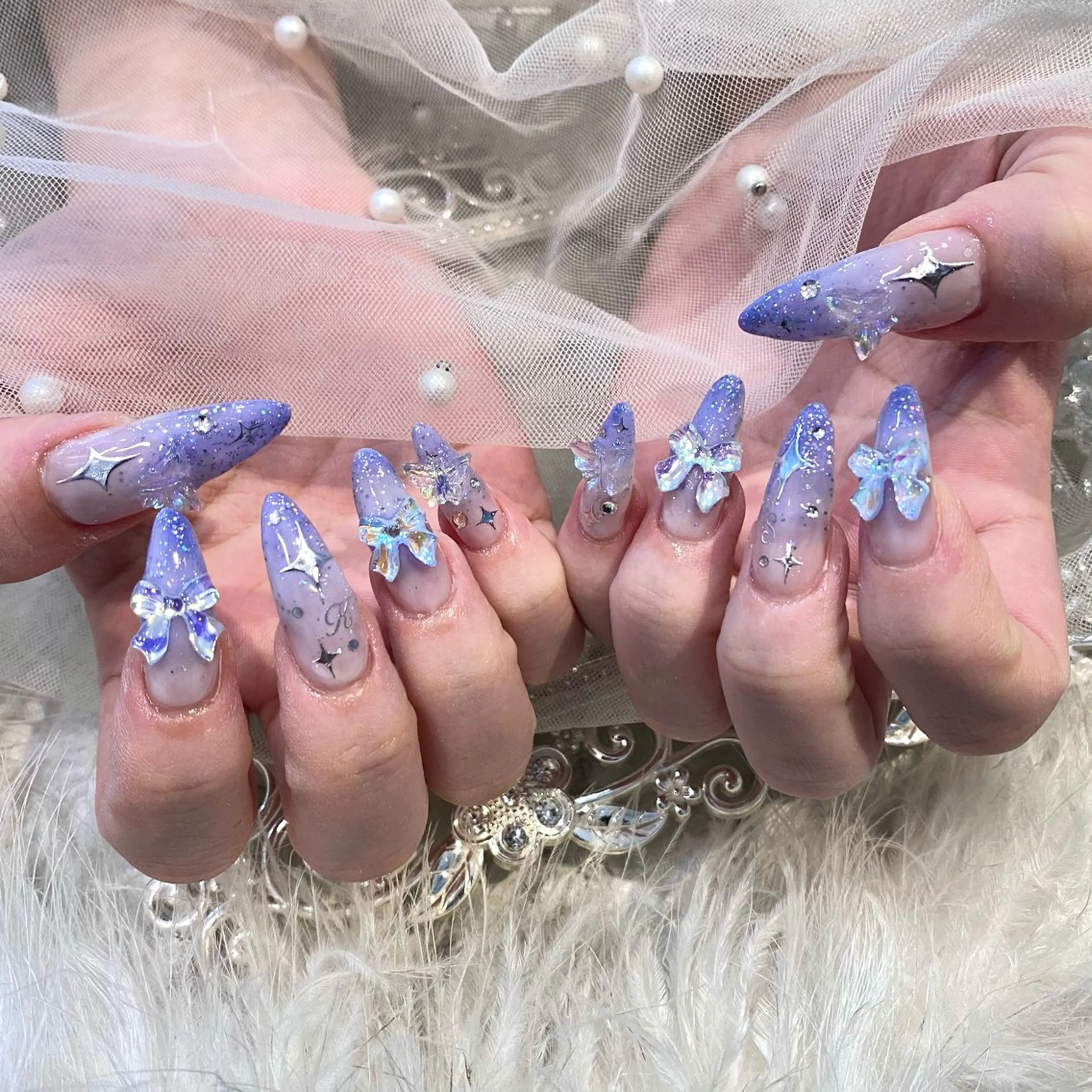 ネイル ハンドネイル Yveil 心斎橋店 hirokoのネイルデザイン