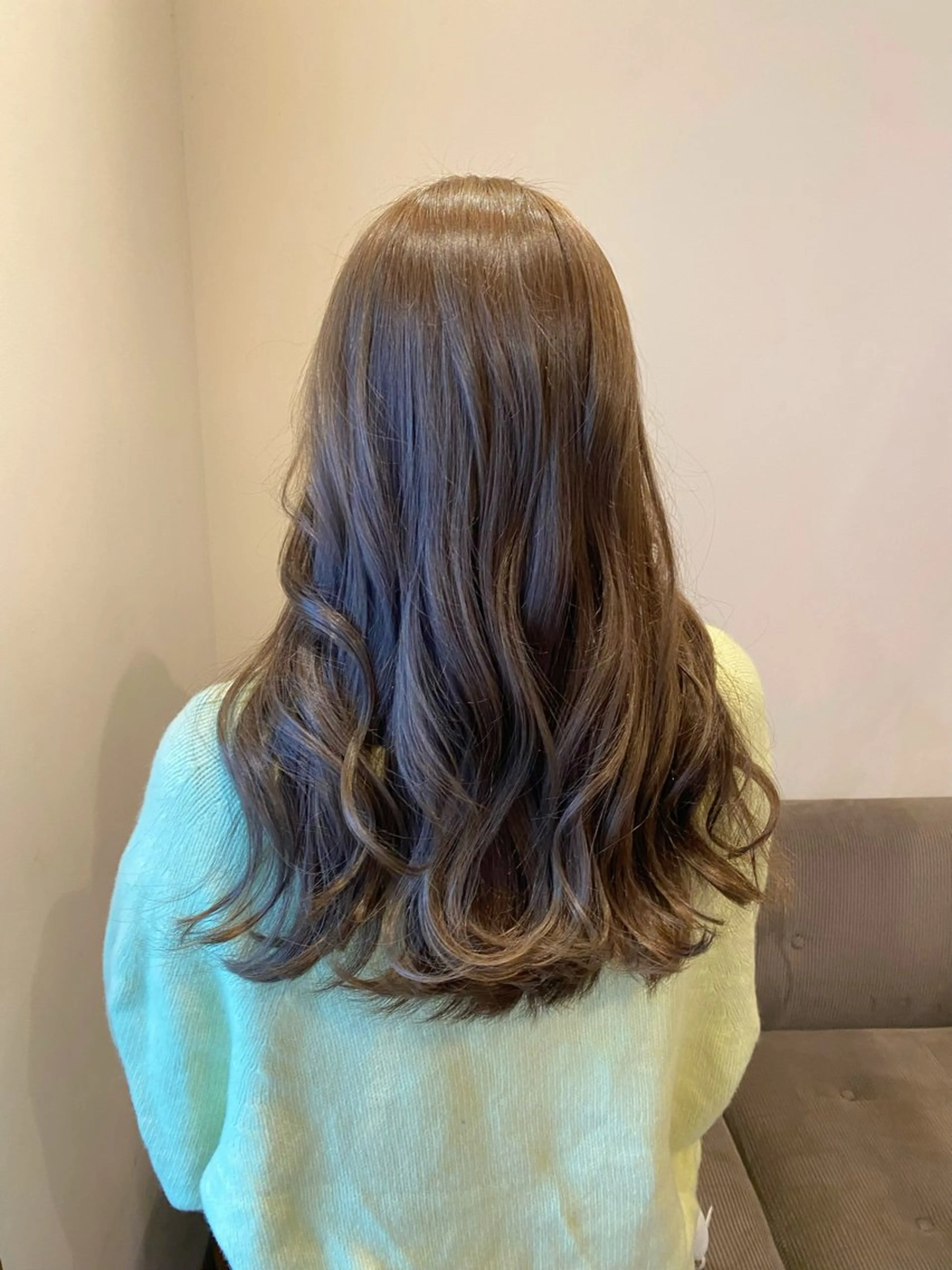 ロング カラー カット ヘアカラー トリートメント ENIF ヤマグチアツコのヘアスタイル