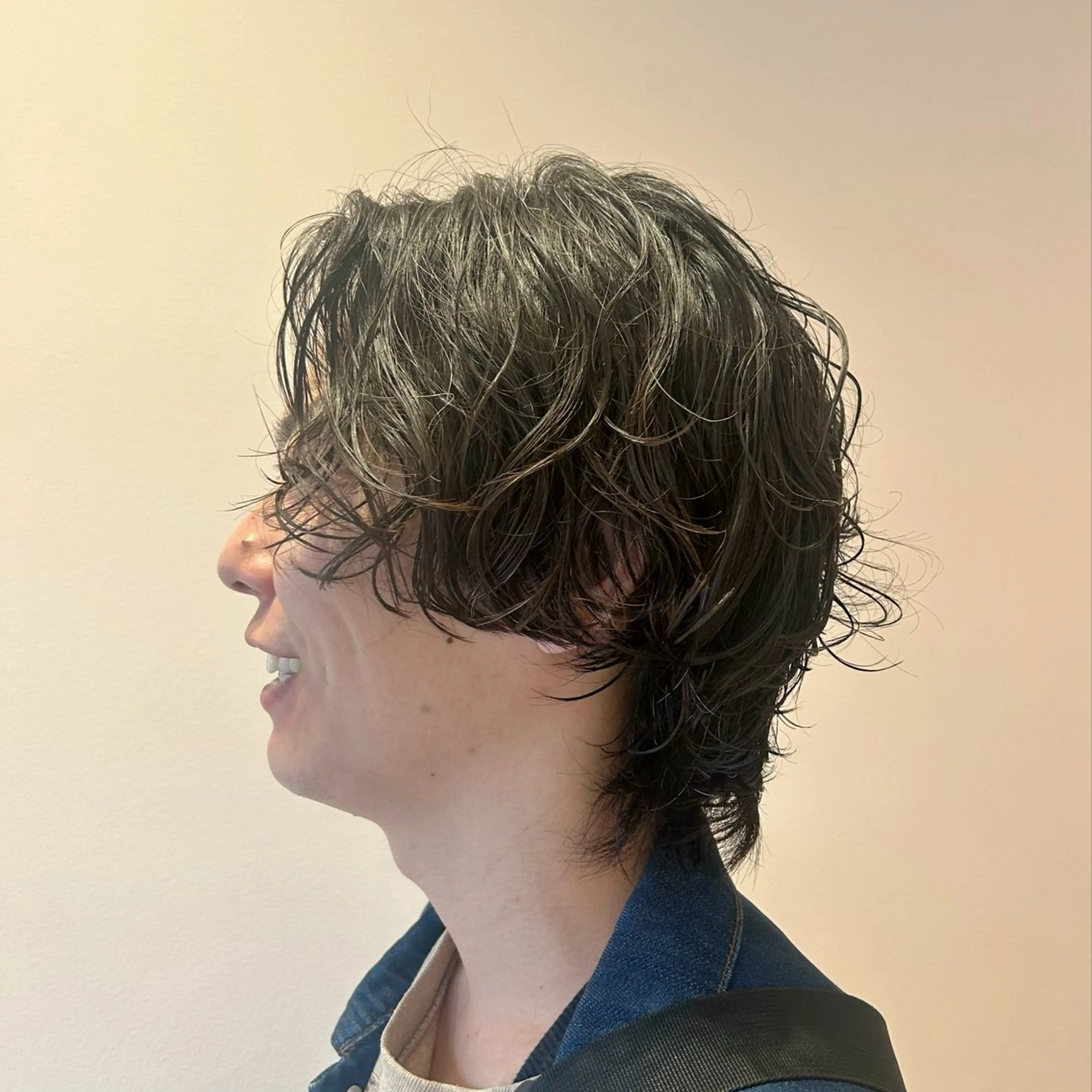 ショート パーマ メンズ メンズパーマ マンツーマン施術✂︎ machikaのヘアスタイル