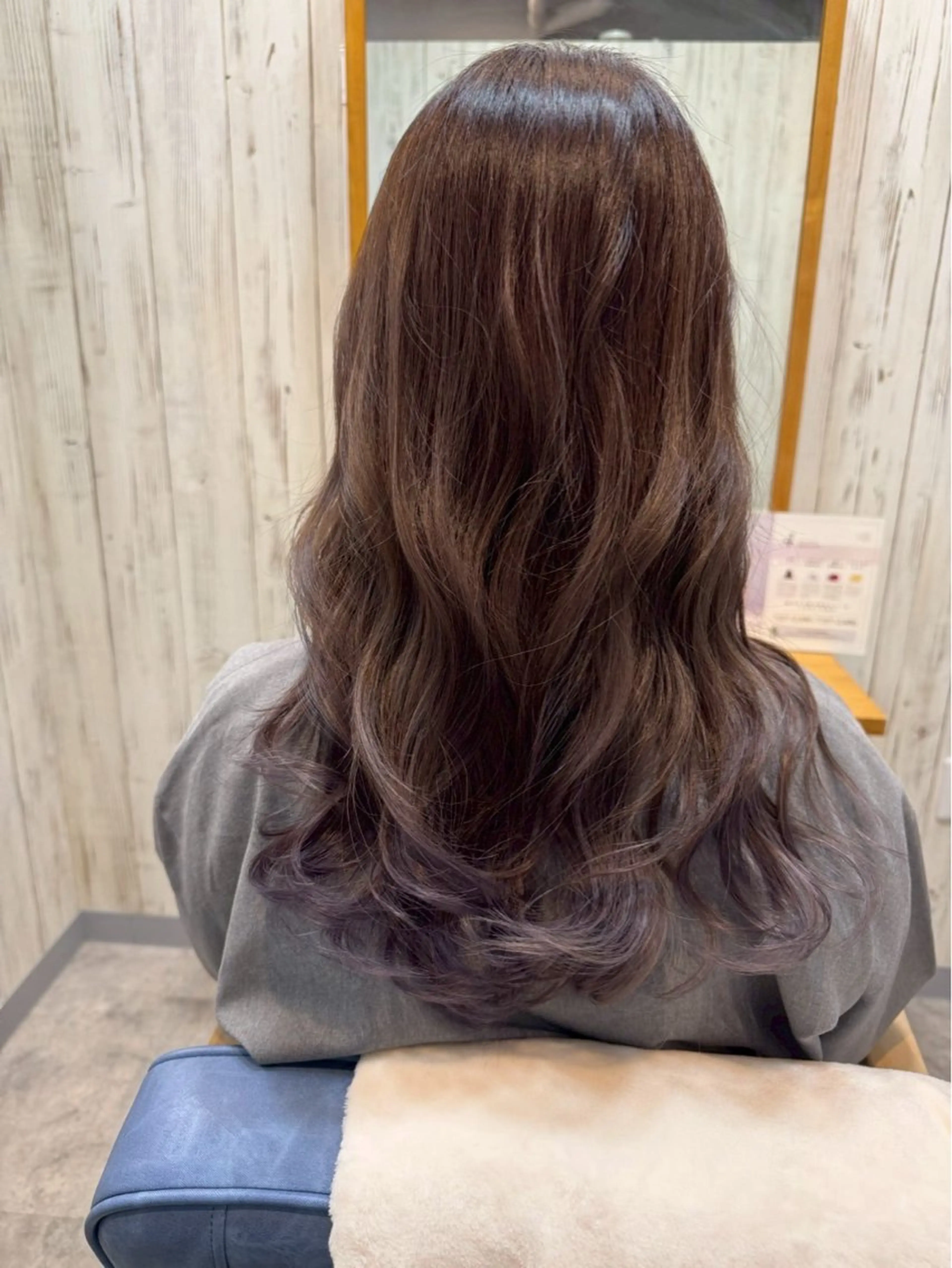 ロング カラー 暖色カラー💞 菊地しおんのヘアスタイル