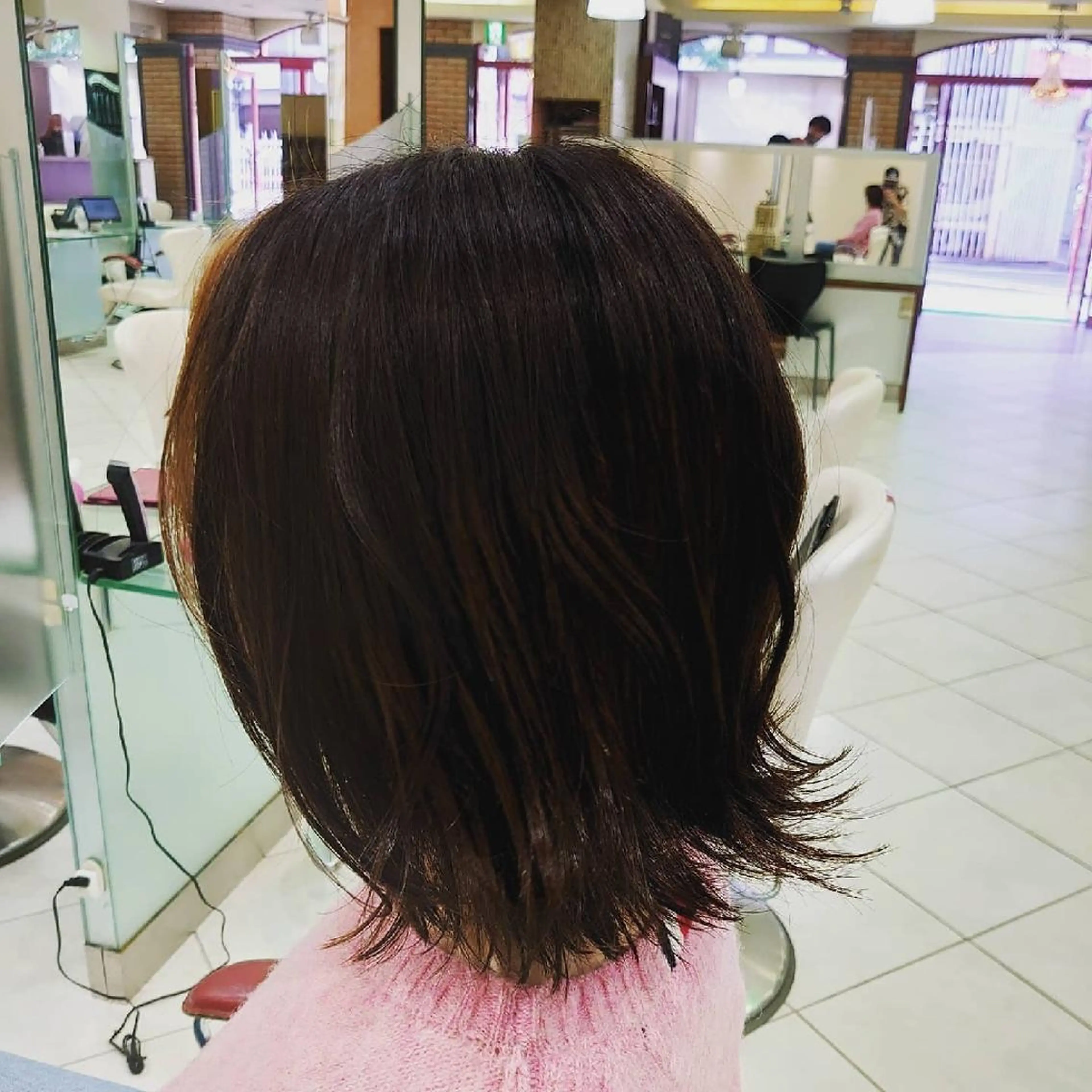 ミディアム ヘアアレンジ ボブ 外ハネヘア 🐺デザインウルフ / 一ノ瀬 凌🐺のヘアスタイル