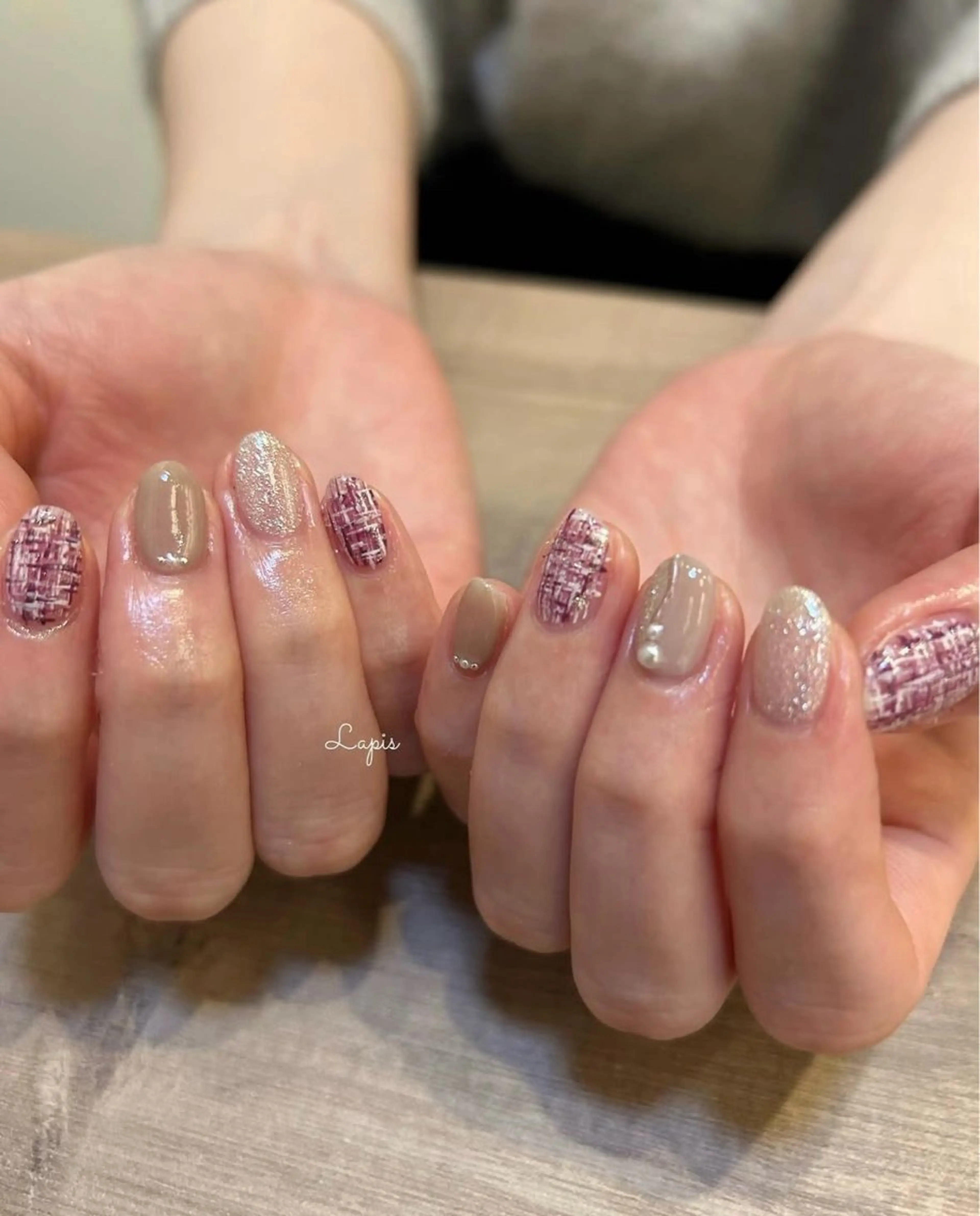 ネイル ハンドネイル Lapis *のネイルデザイン