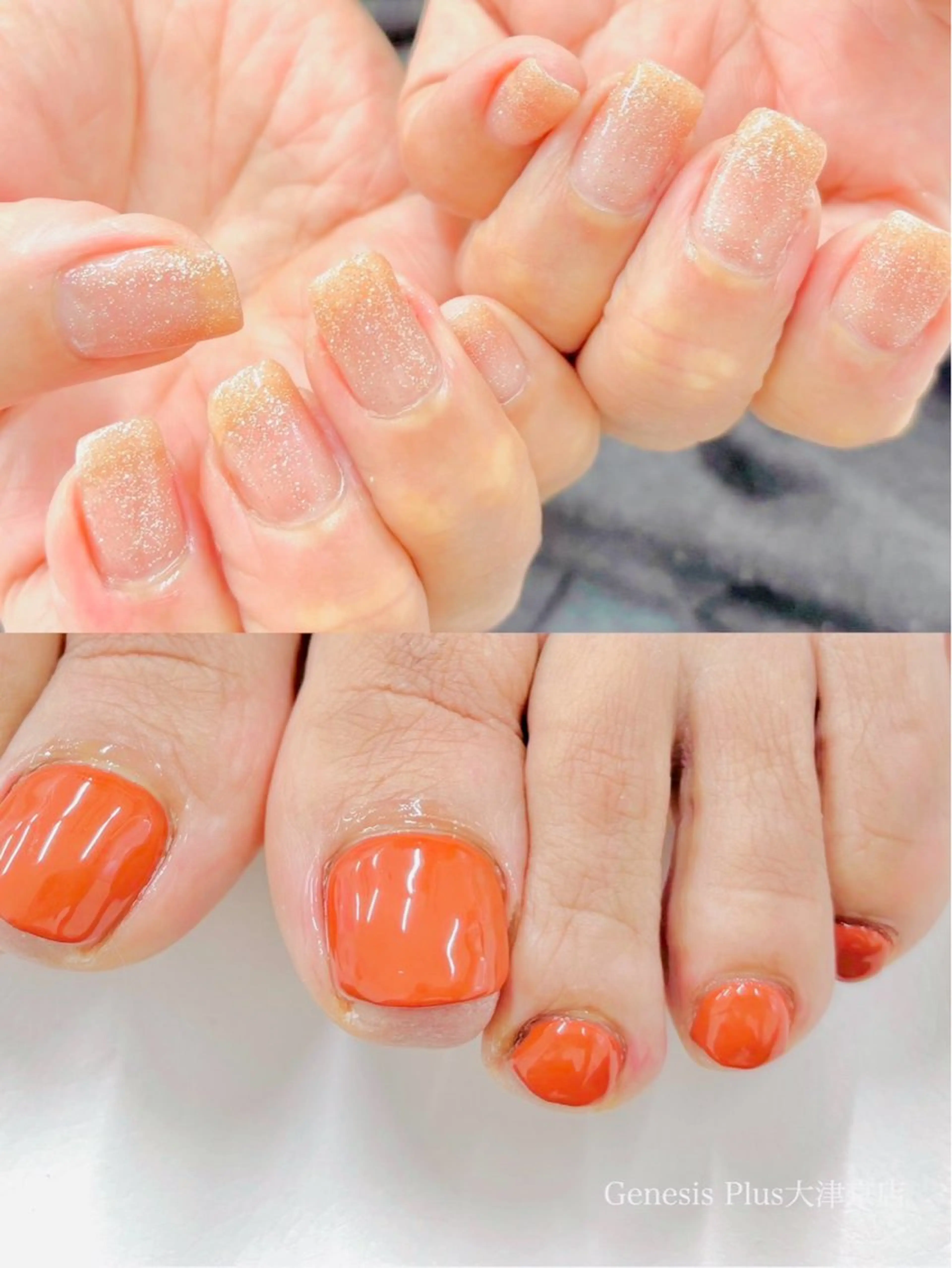 ネイル フットネイル Genesis Plus大津京店のネイルデザイン
