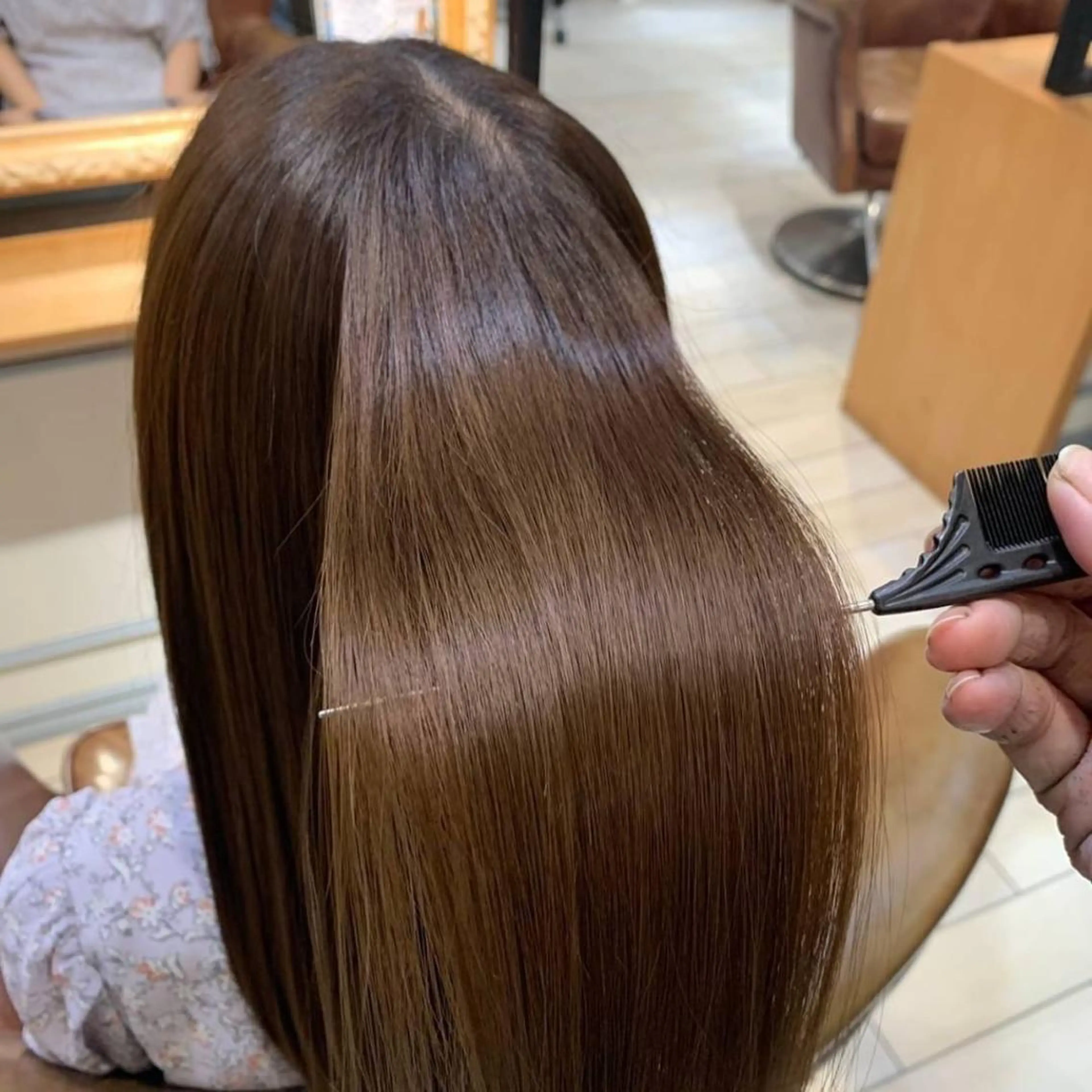 🫧全員クーポン🫧【TVやSNSで話題】髪質改善✨酸熱トリートメントの写真