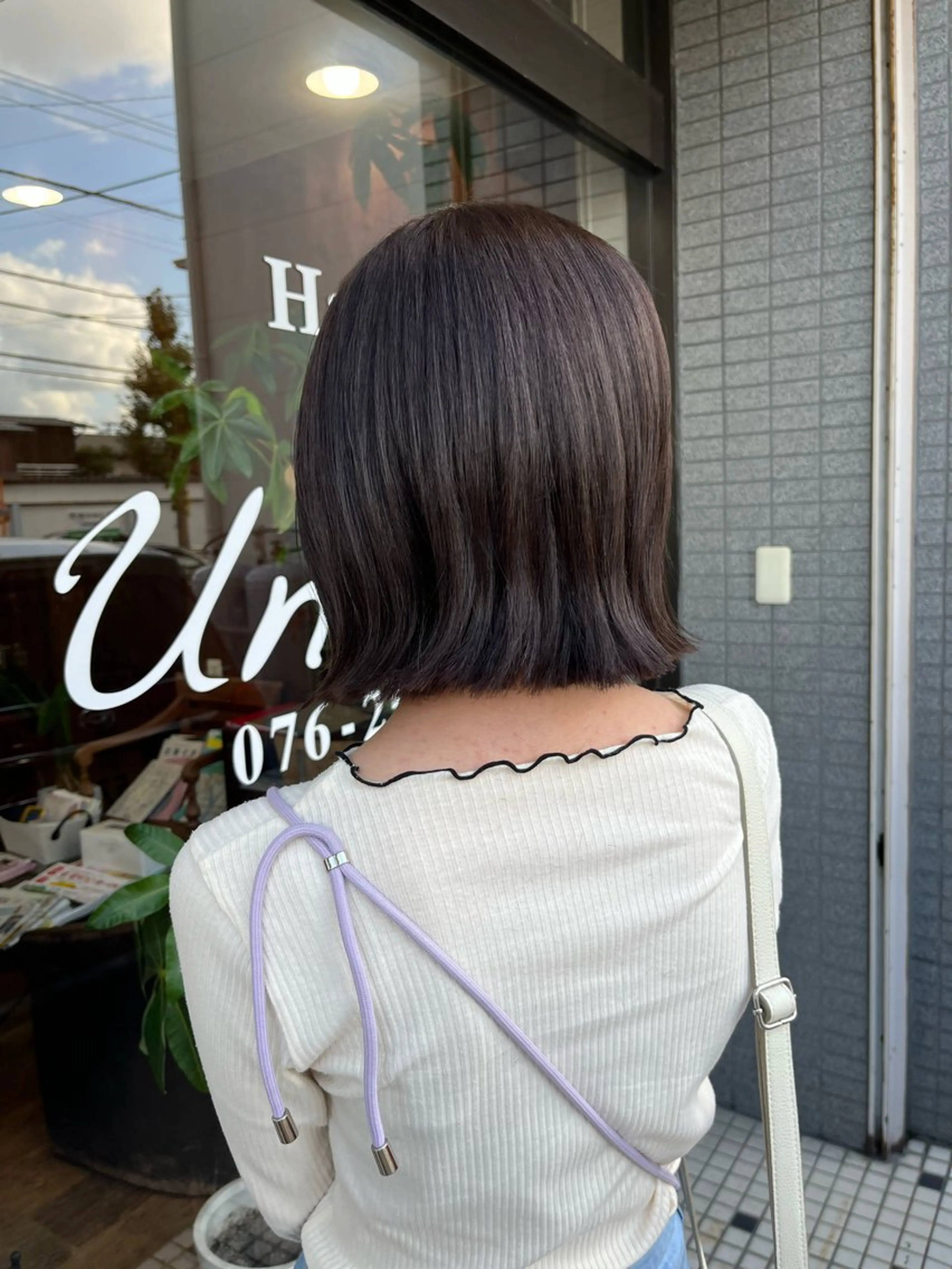 ショート Un Fleur所属・立野 希沙のヘアスタイル