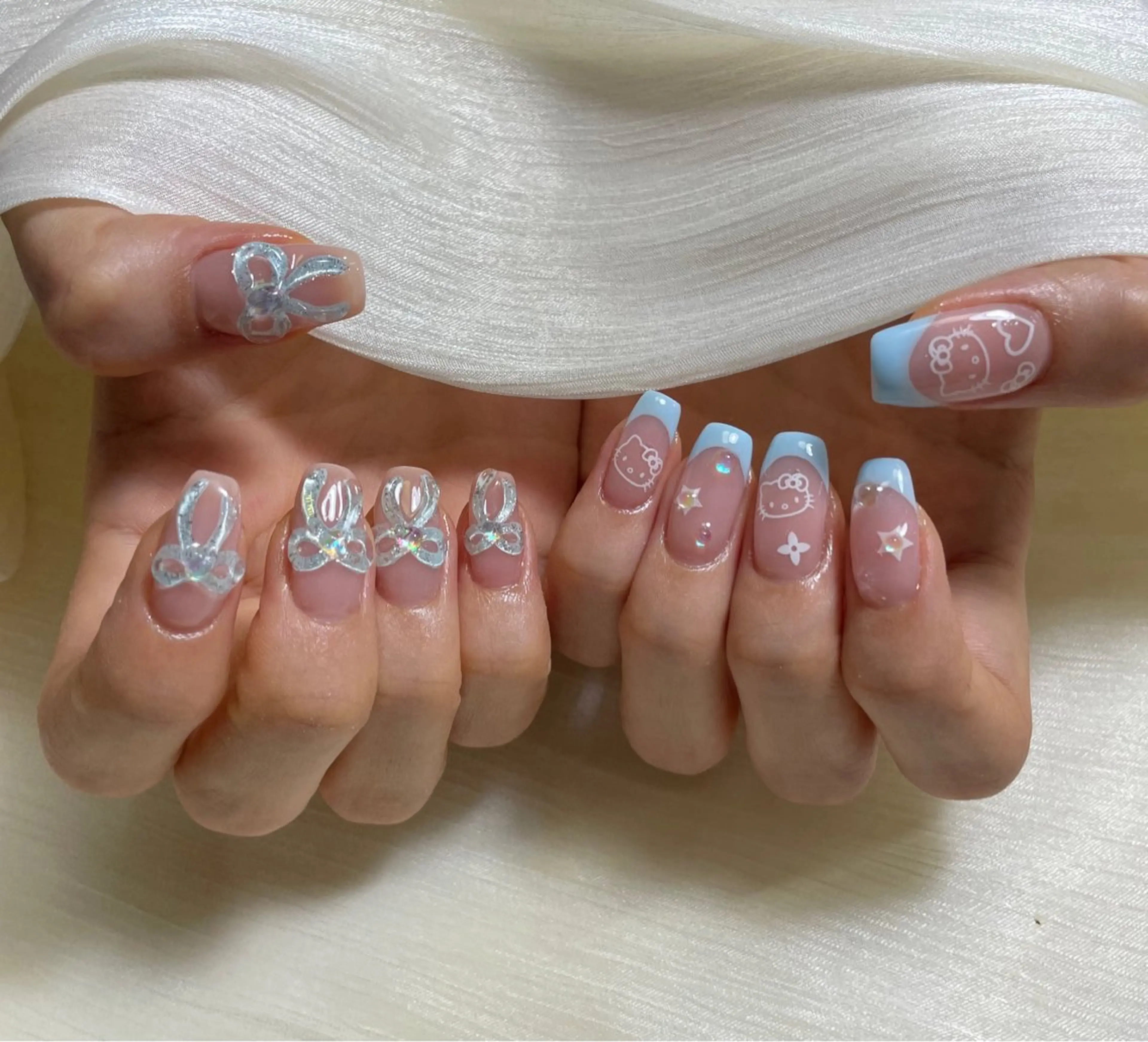 ネイル ハンドネイル ハンドケア 🍑 momo_nailのネイルデザイン