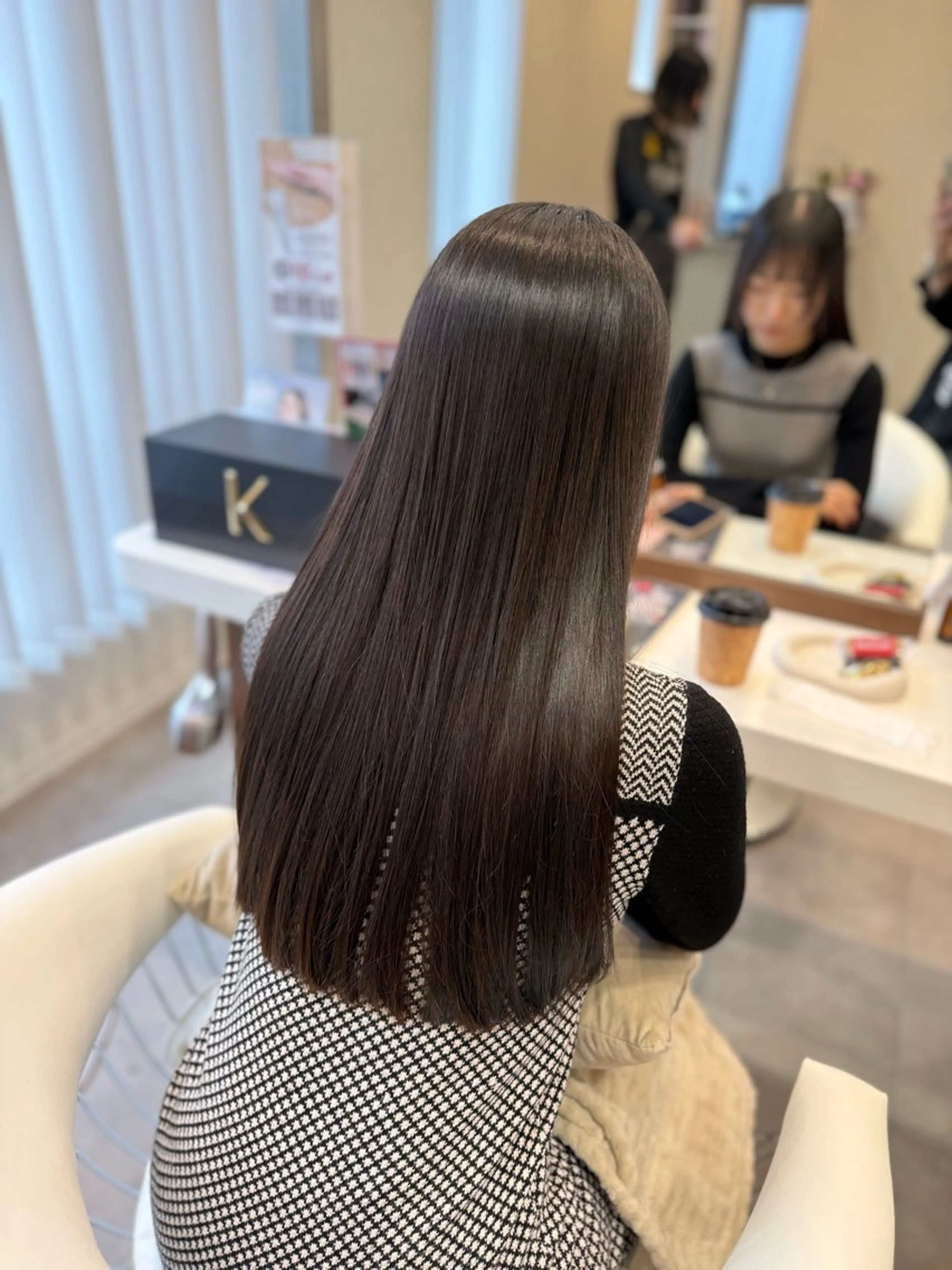 ロング 髪質改善 縮毛矯正 縮毛矯正 トリートメント 髪質改善／レイヤー /Yuto.Araiのヘアスタイル