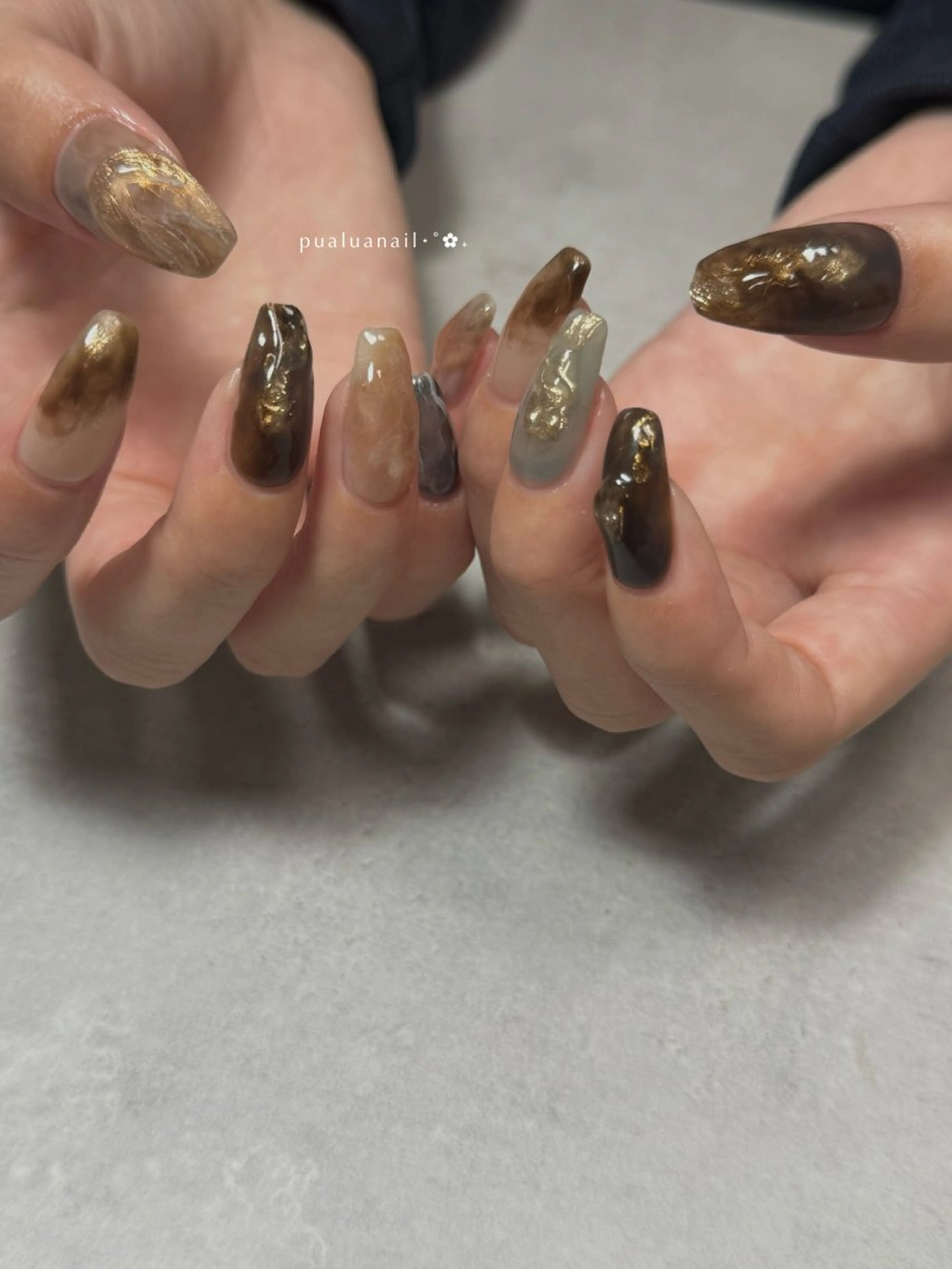 ネイル ハンドネイル pualua miharuのネイルデザイン