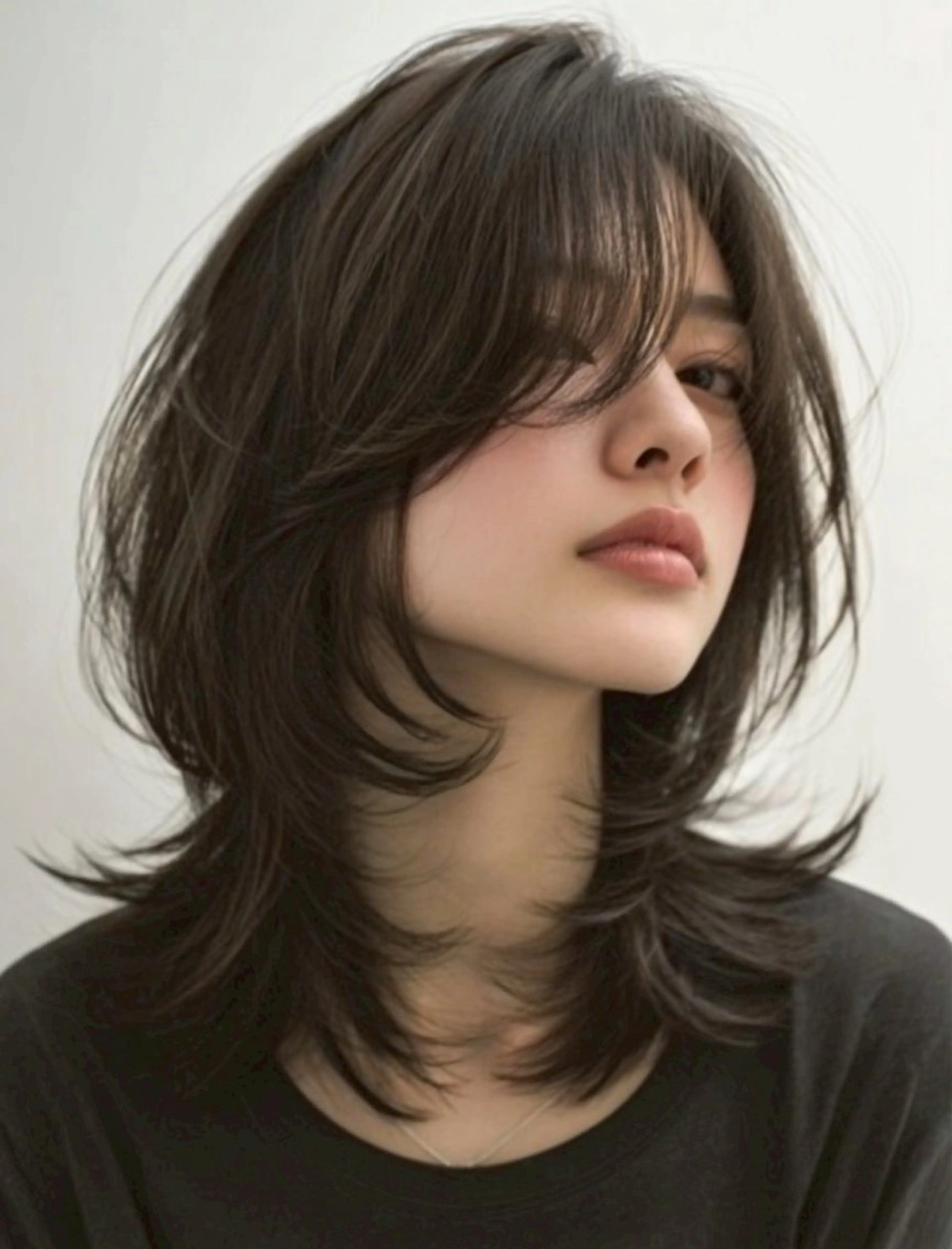 ミディアム カット ヘアカラー トリートメント 【明石の艶髪神様】 染澤尋統のヘアスタイル