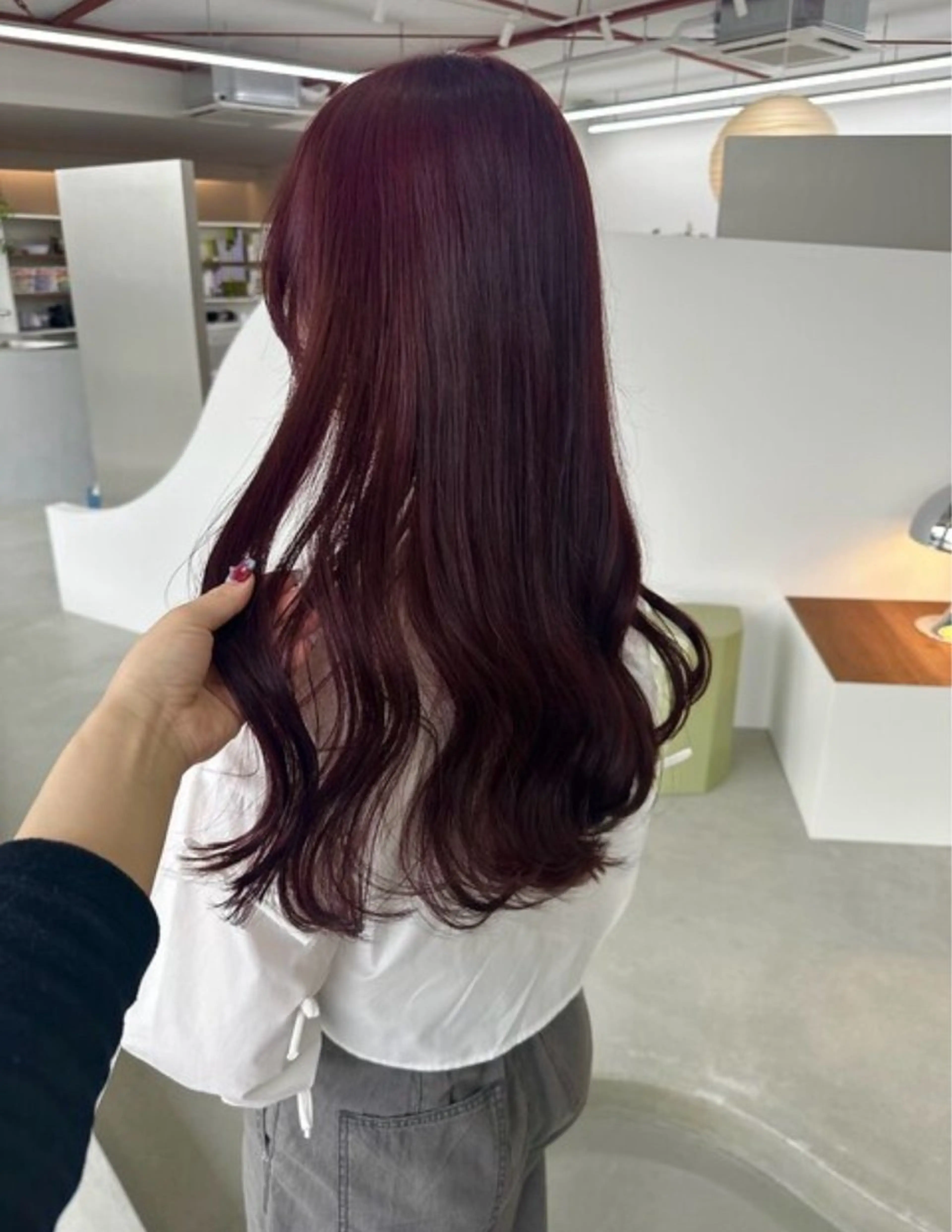 ロング カラー ヘアカラー トリートメント 🎨ハイトーン/ デザインカラー 内藤のヘアスタイル