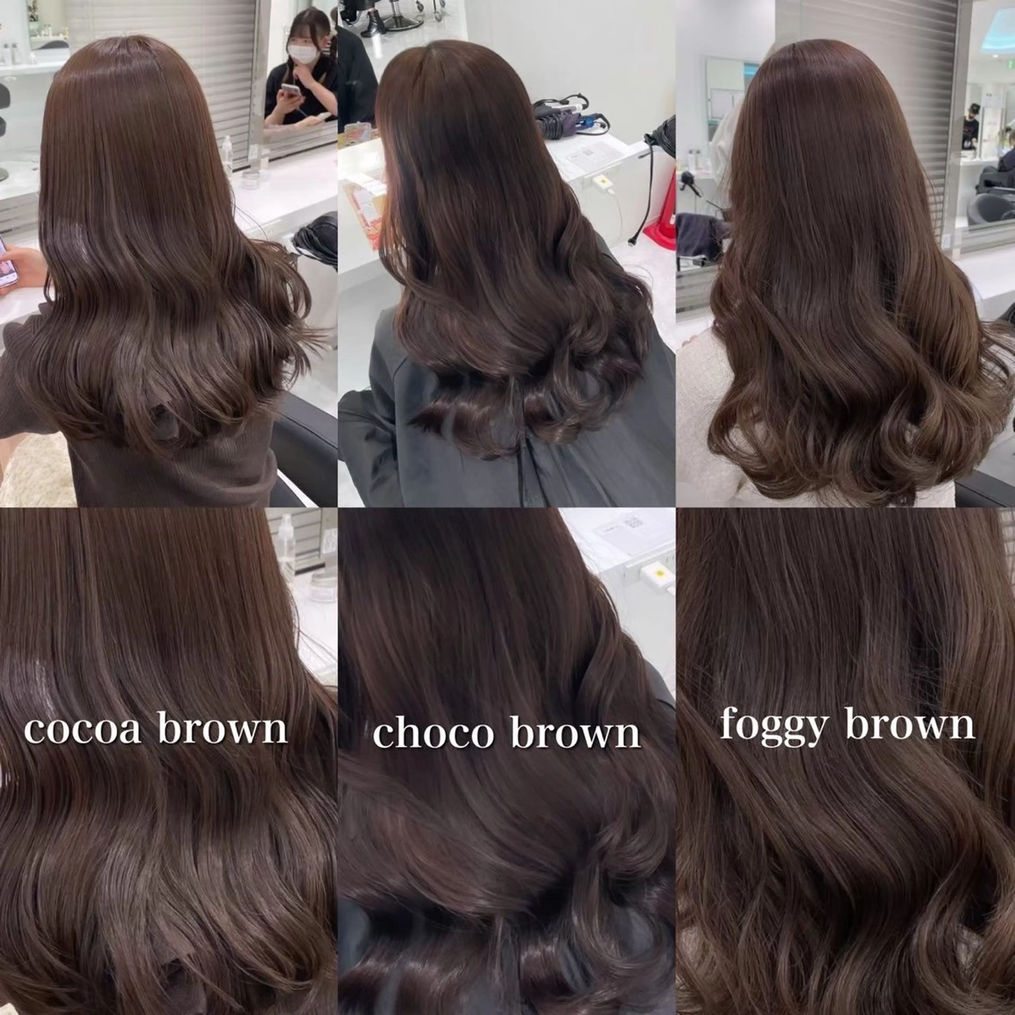 カラー 🤍ブリーチなし ブラウンhimi🤍のヘアスタイル