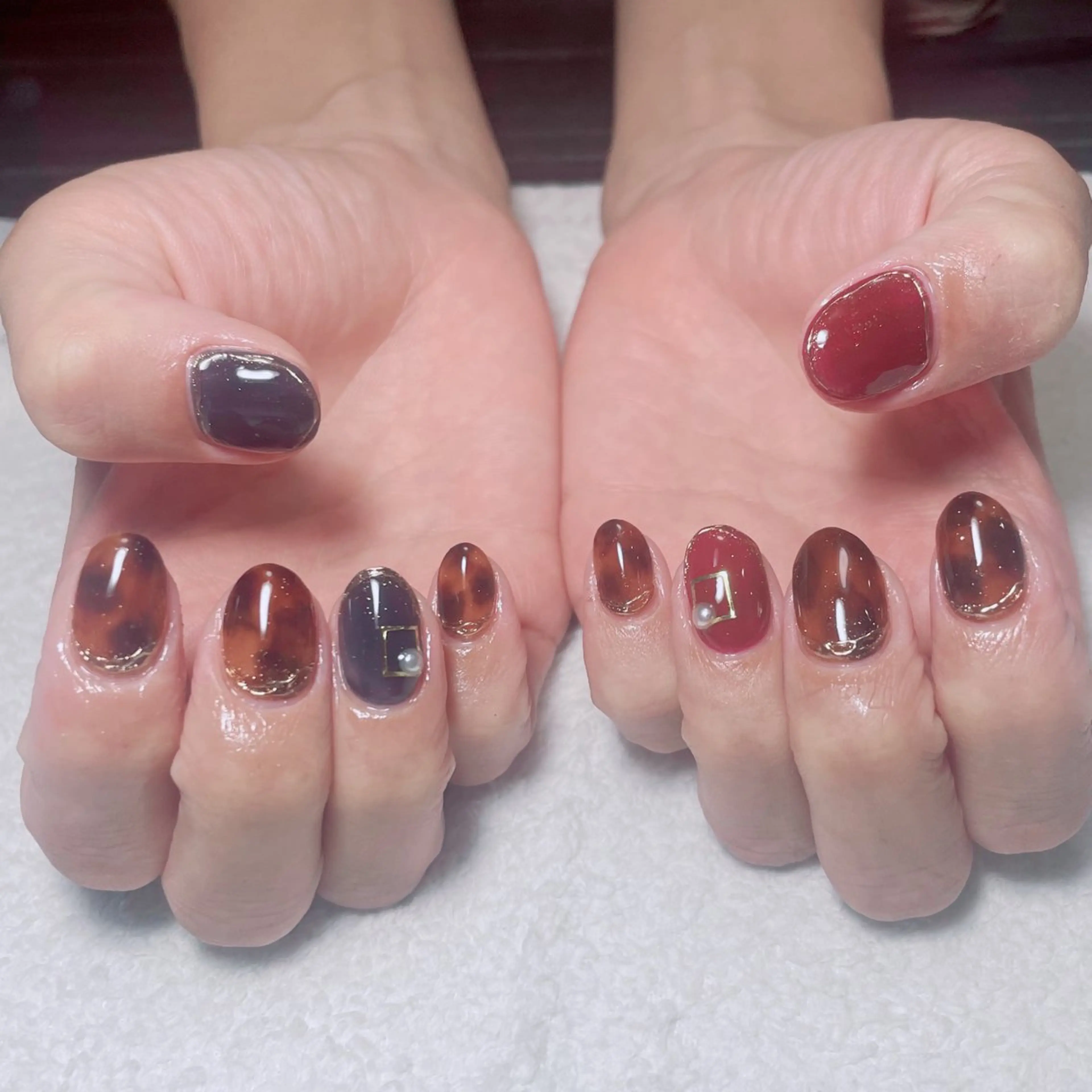 ネイル ハンドネイル 奥田 加奈子のネイルデザイン