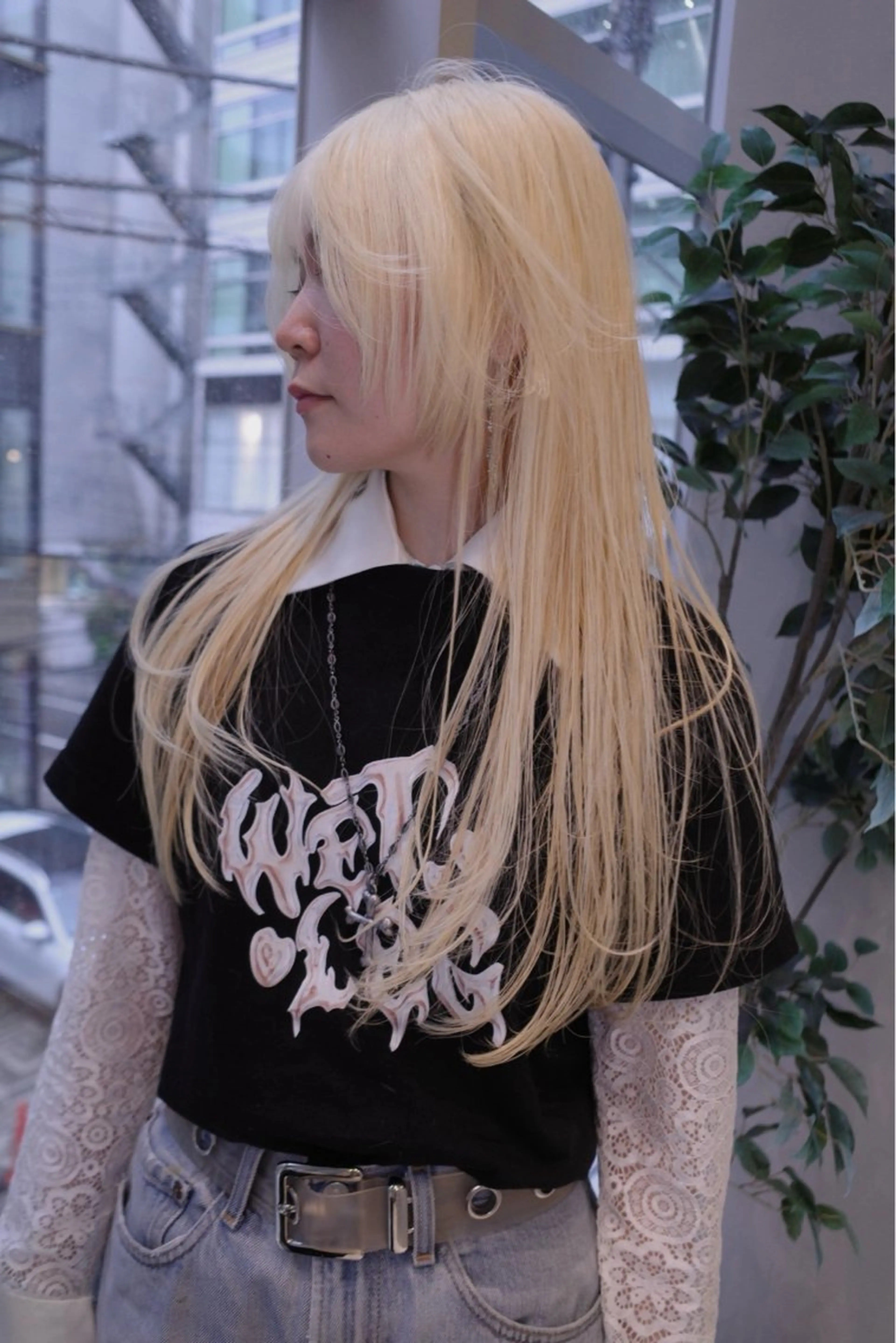 ミディアム カラー カット ヘアカラー トリートメント ブリーチ🪡 ボブ🧶レイヤーのヘアスタイル