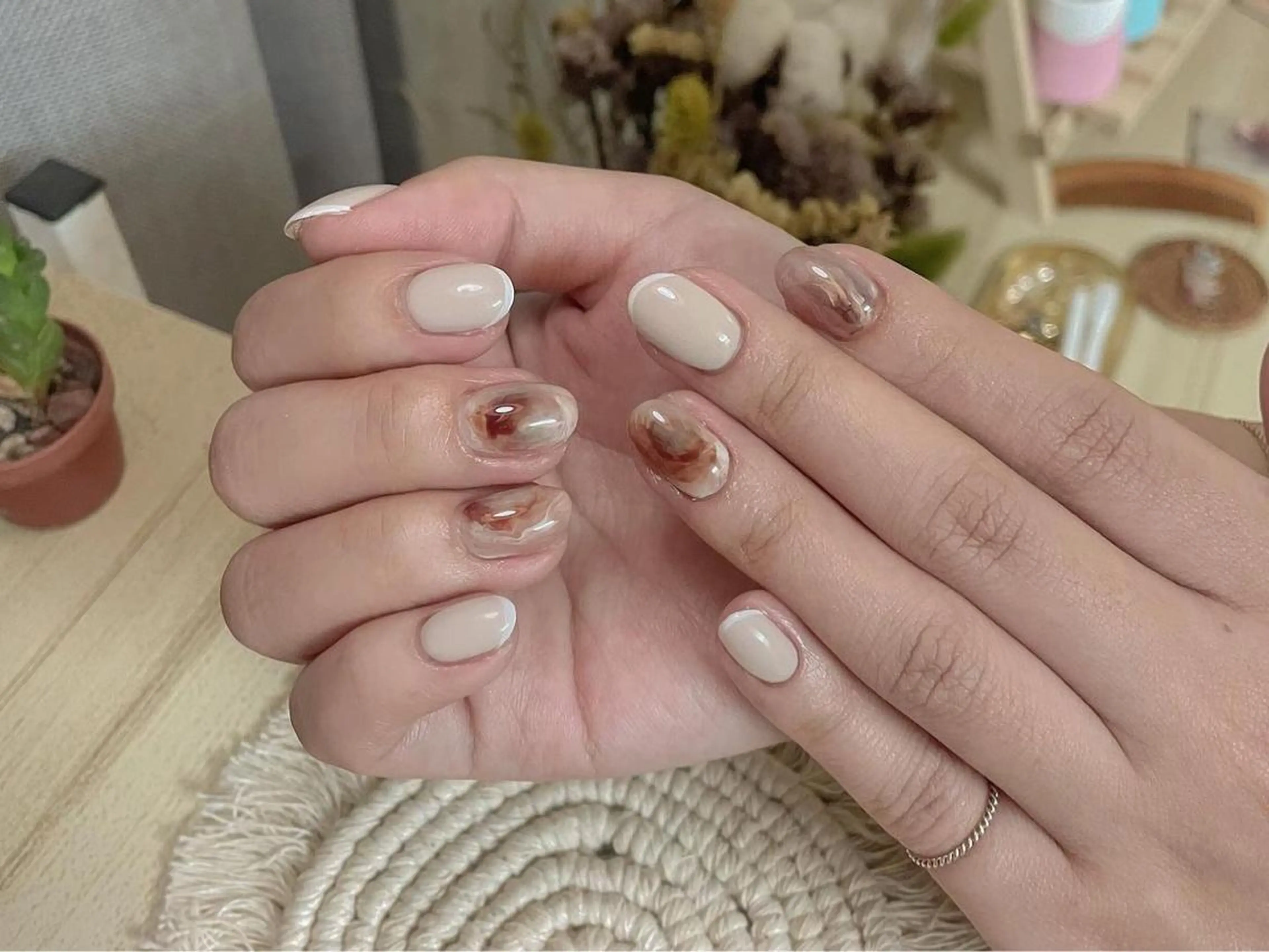 ネイル ハンドネイル リ サのネイルデザイン