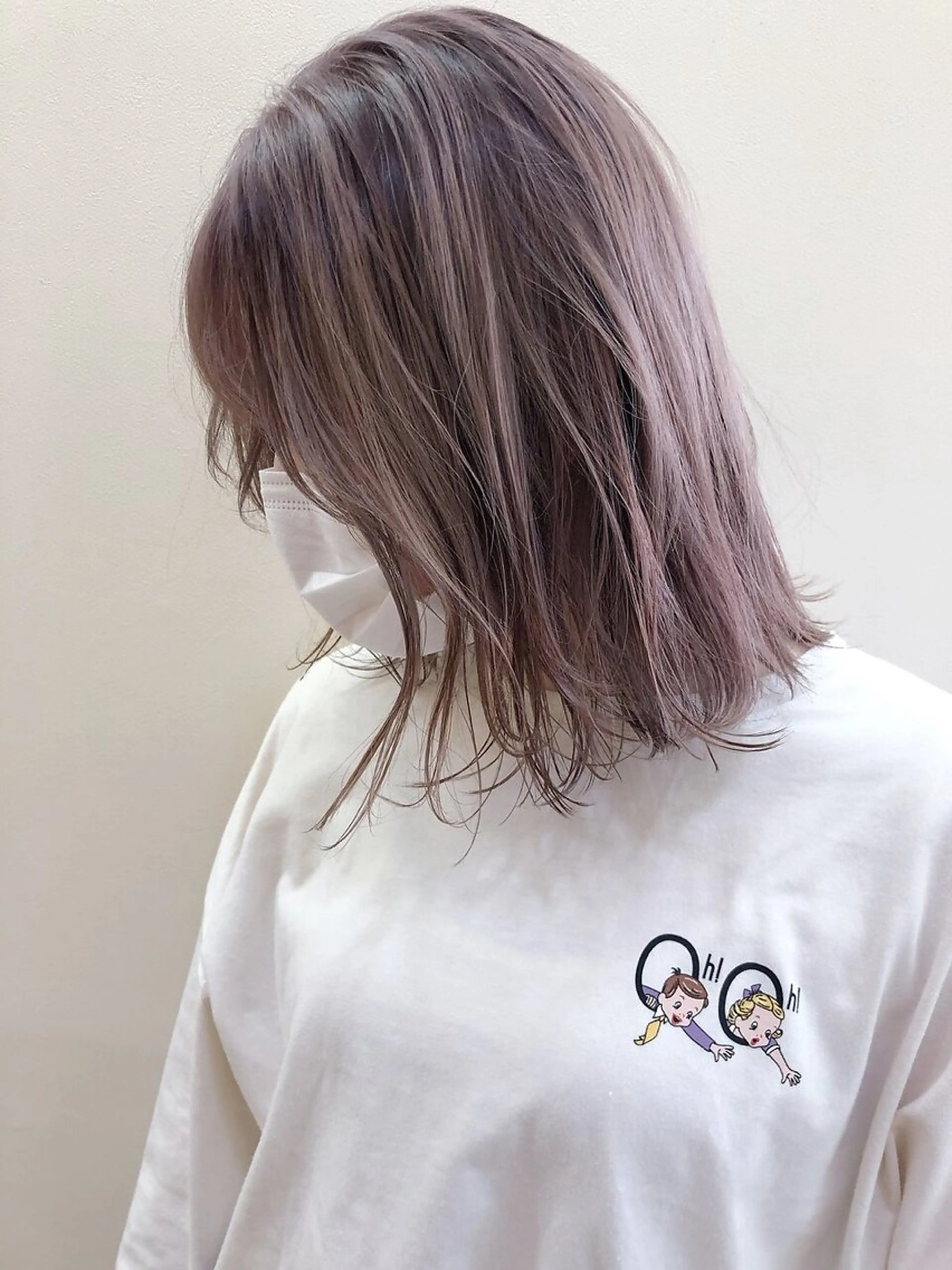 ケアブリーチ2回+カラー+泡トリートメントの写真