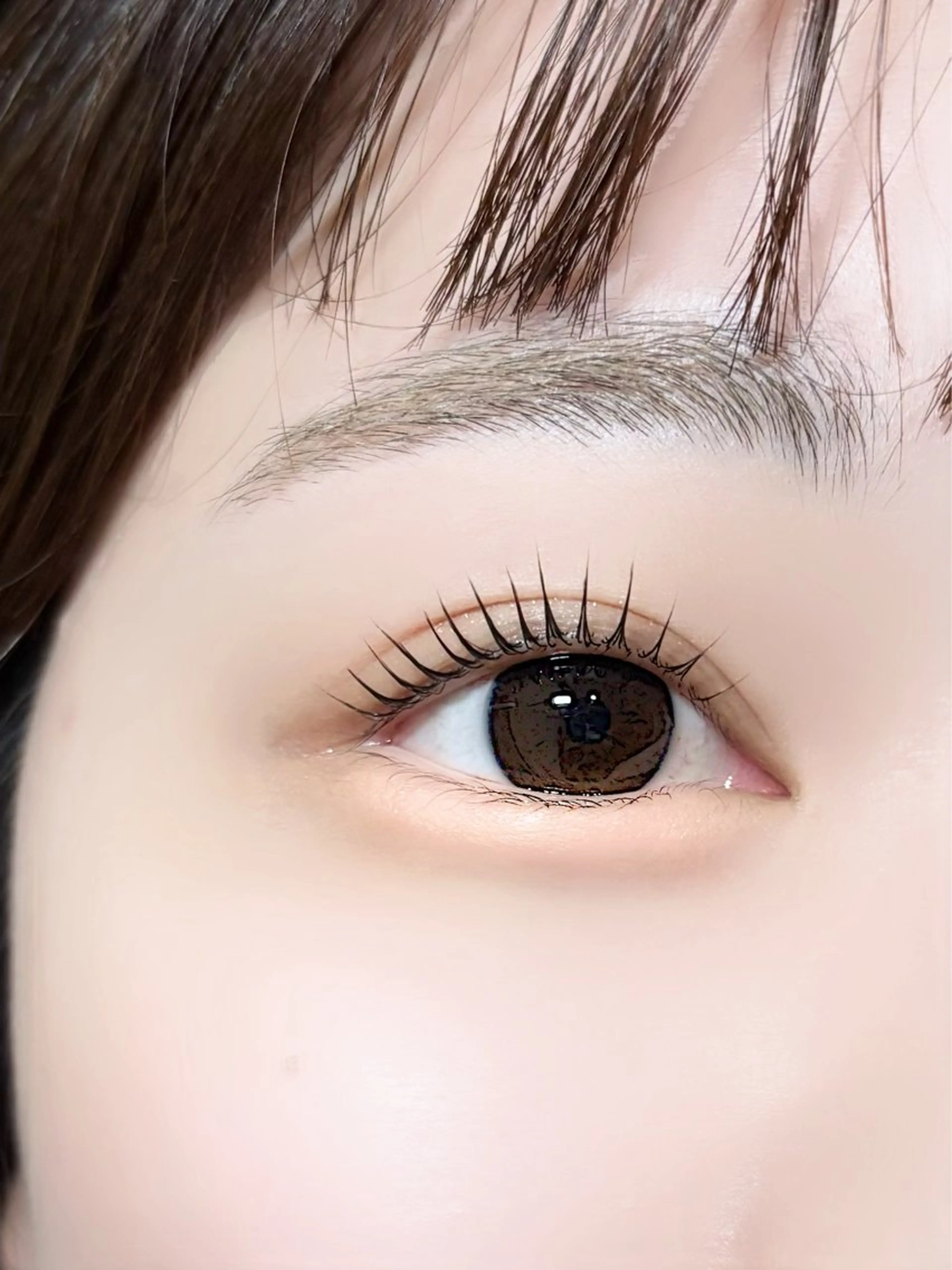 マツエク・マツパ パリジェンヌラッシュリフト LINOET eyeのマツエク・マツパデザイン