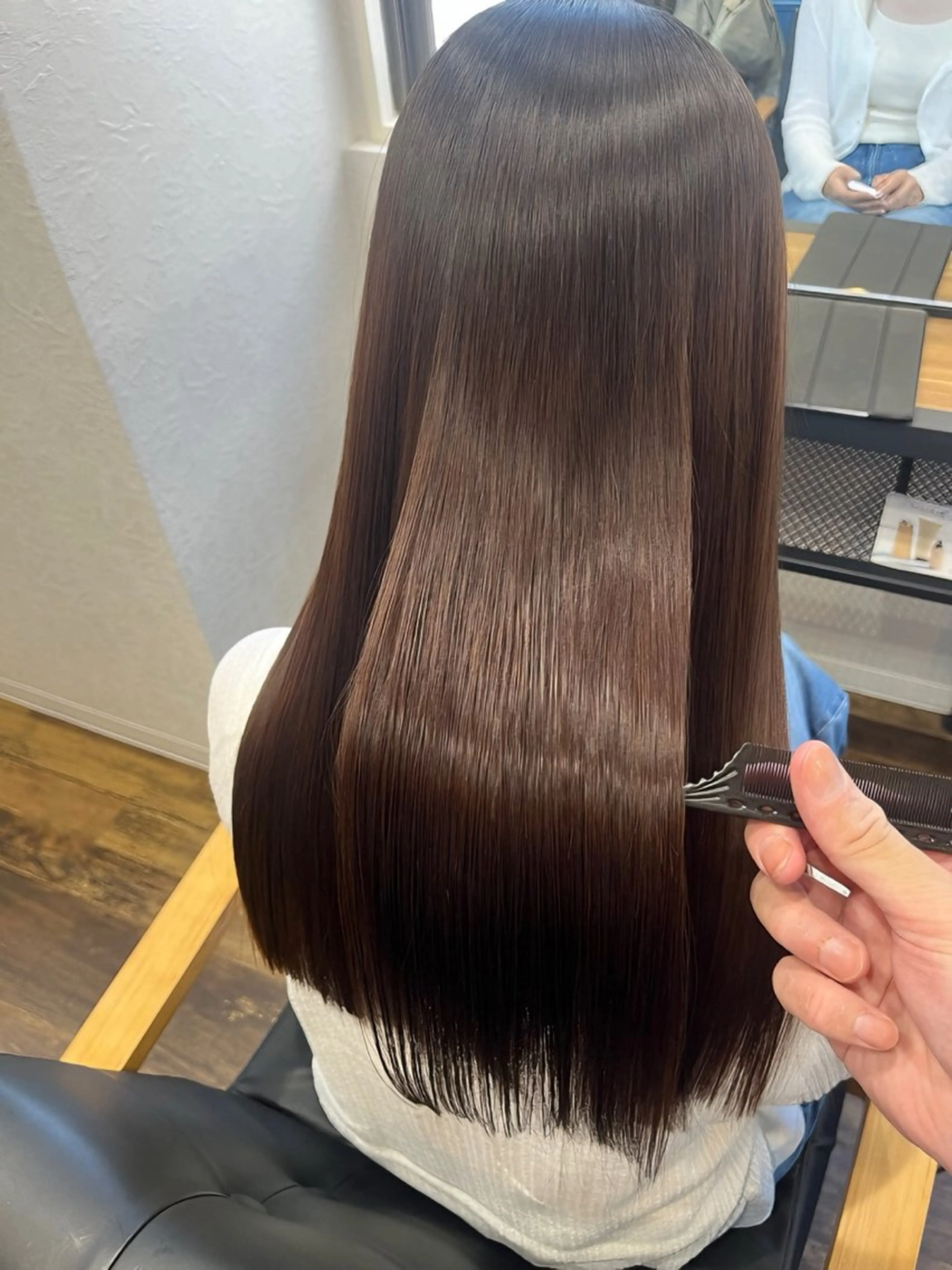 ロング カット ヘアカラー トリートメント ✨髪質改善✨錦糸町 ⭐️Taisei⭐️のヘアスタイル