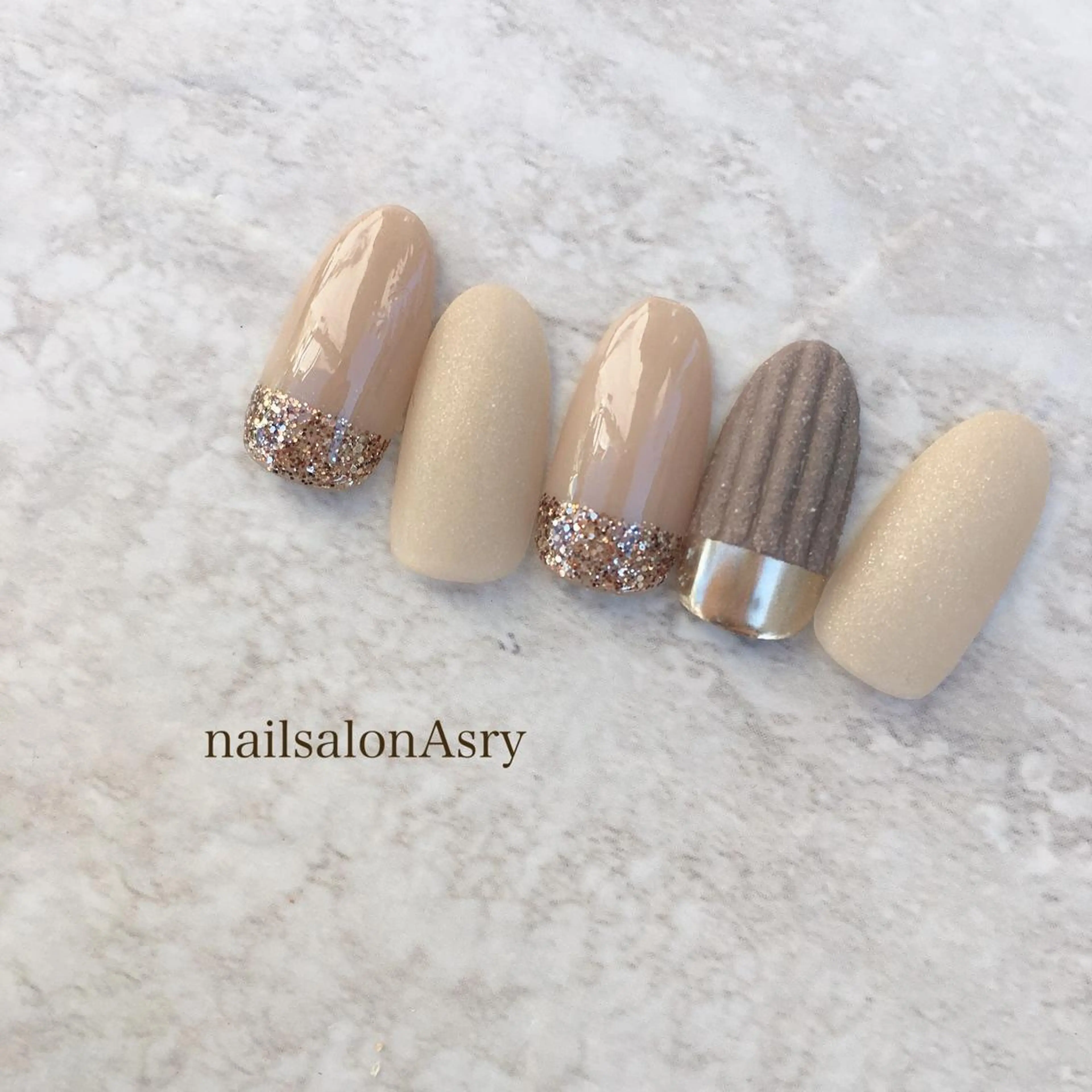 ネイル nailsalon Asryのネイルデザイン
