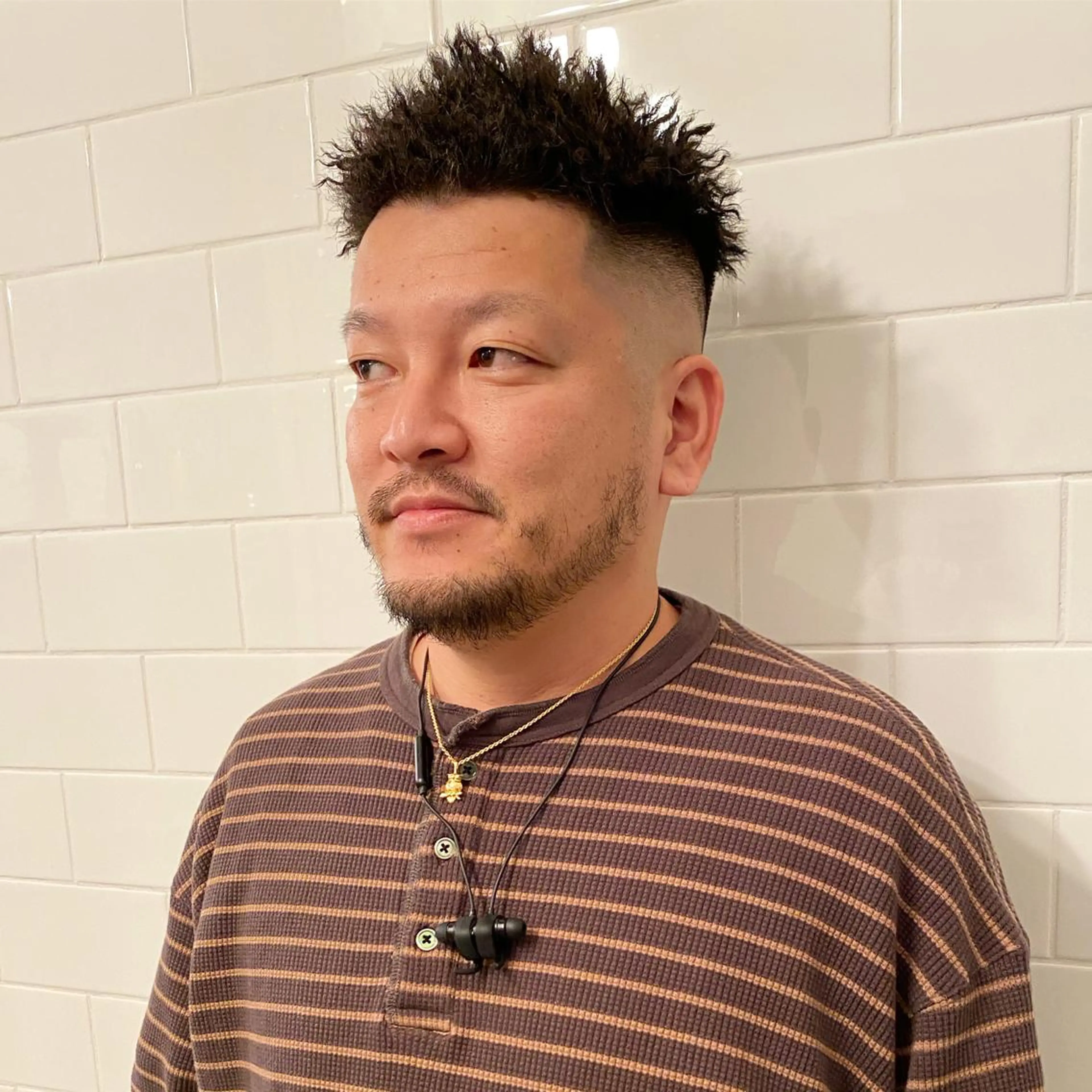 ショート カラー パーマ ヘアアレンジ メンズ キッズ ネイル マツエク・マツパ 中元 淳のヘアスタイル