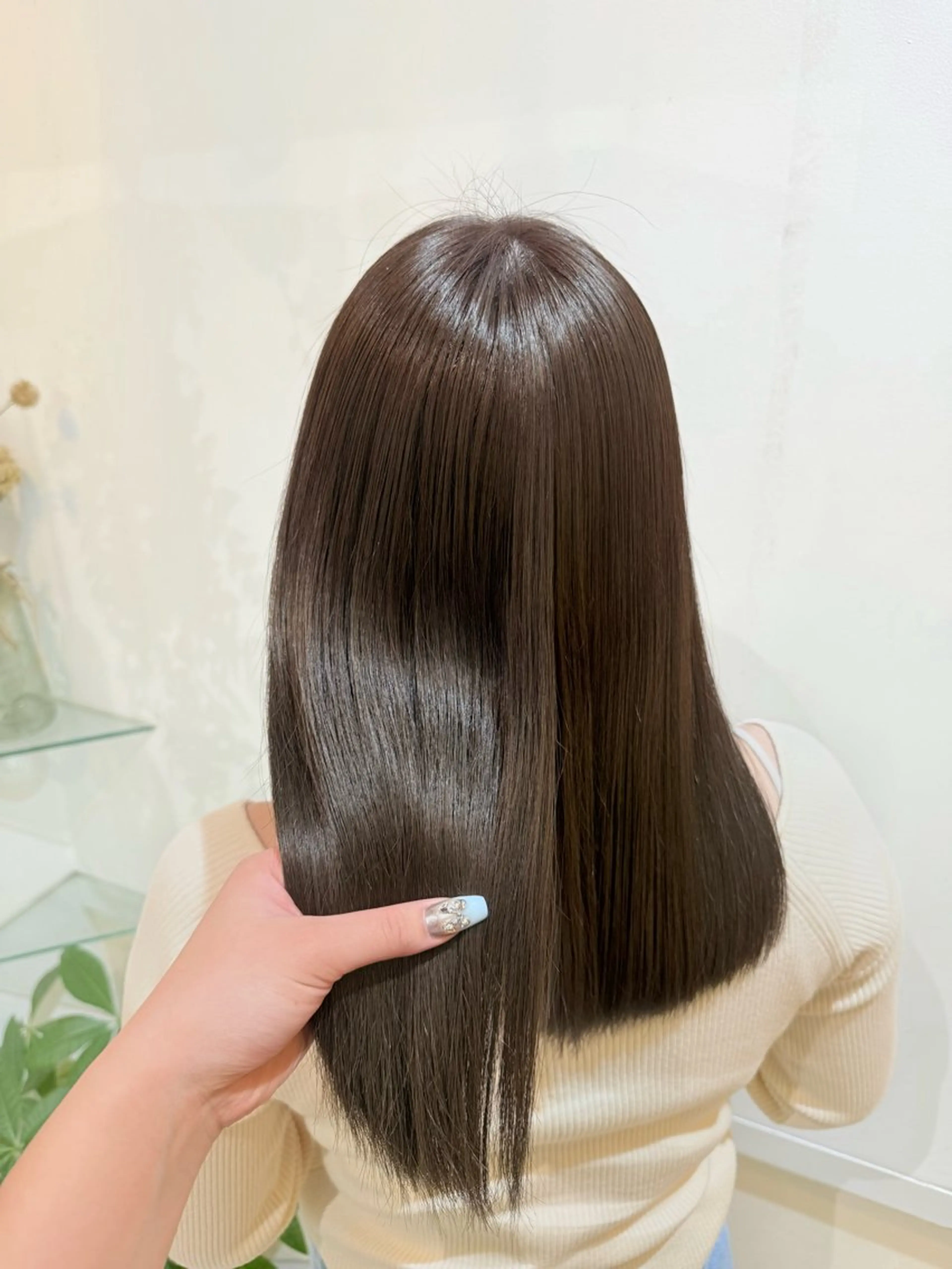 セミロング ヘアカラー ♡艶髪/顔周り♡ Konomiのヘアスタイル