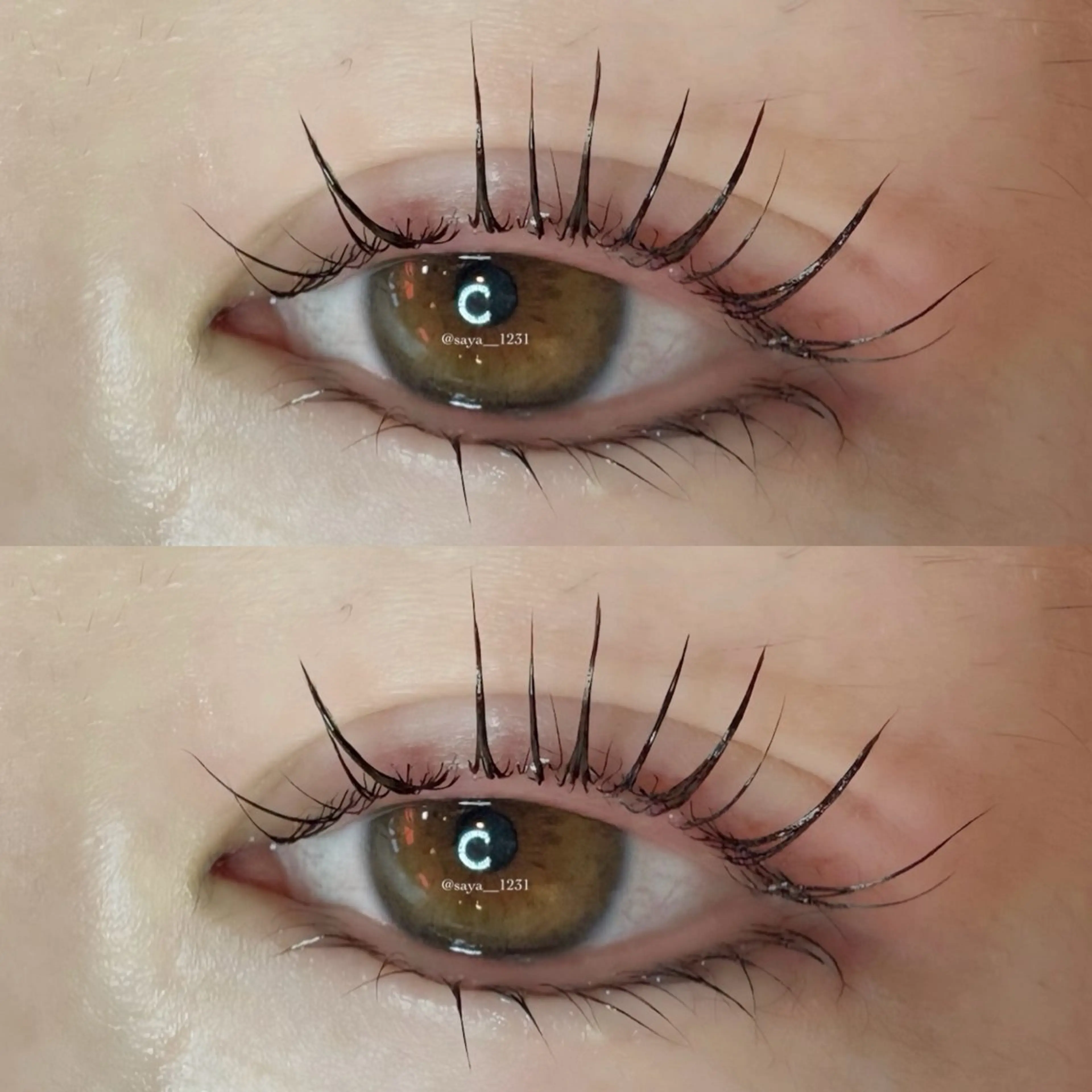 マツエク・マツパ まつげパーマ 下まつげエクステ saya （サヤ）のヘアスタイル