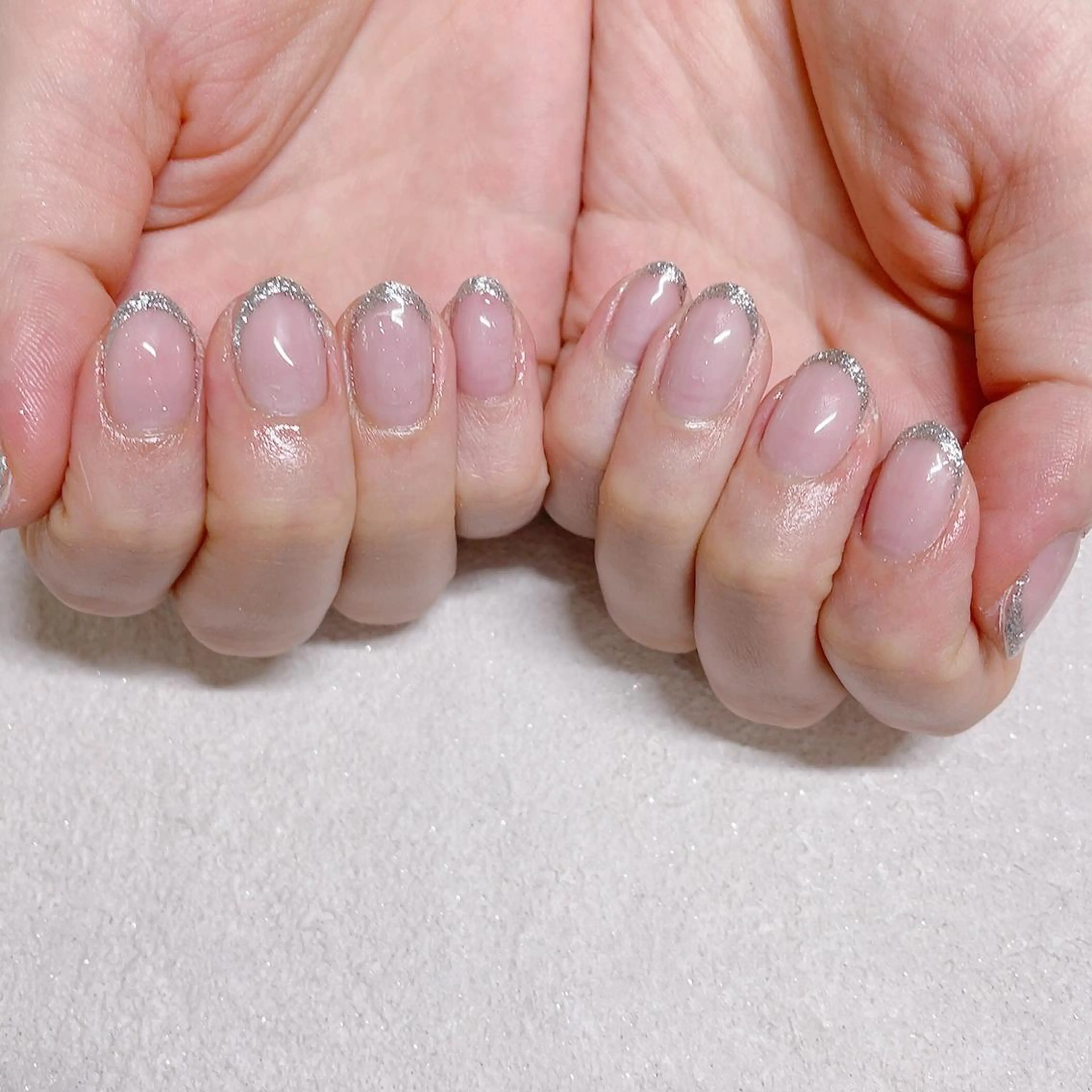 ネイル オーロラネイル フラワーネイル フットネイル フレンチネイル ジェルネイル mogunail &blowのネイルデザイン