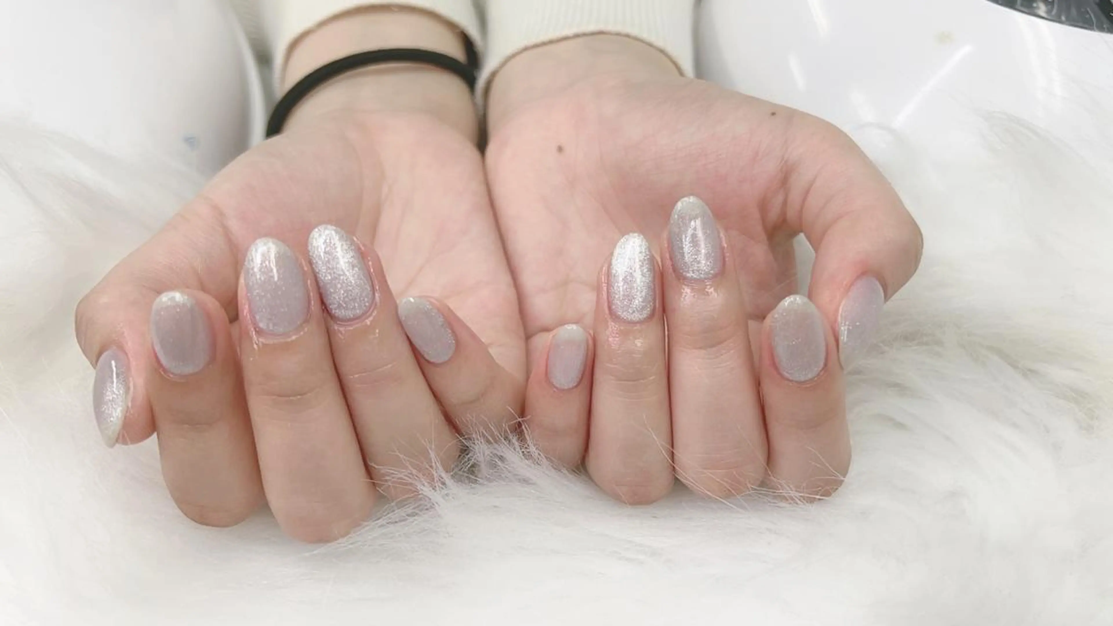 ネイル マグネットネイル ワンカラーネイル Mika nail salon 鶯谷のネイルデザイン