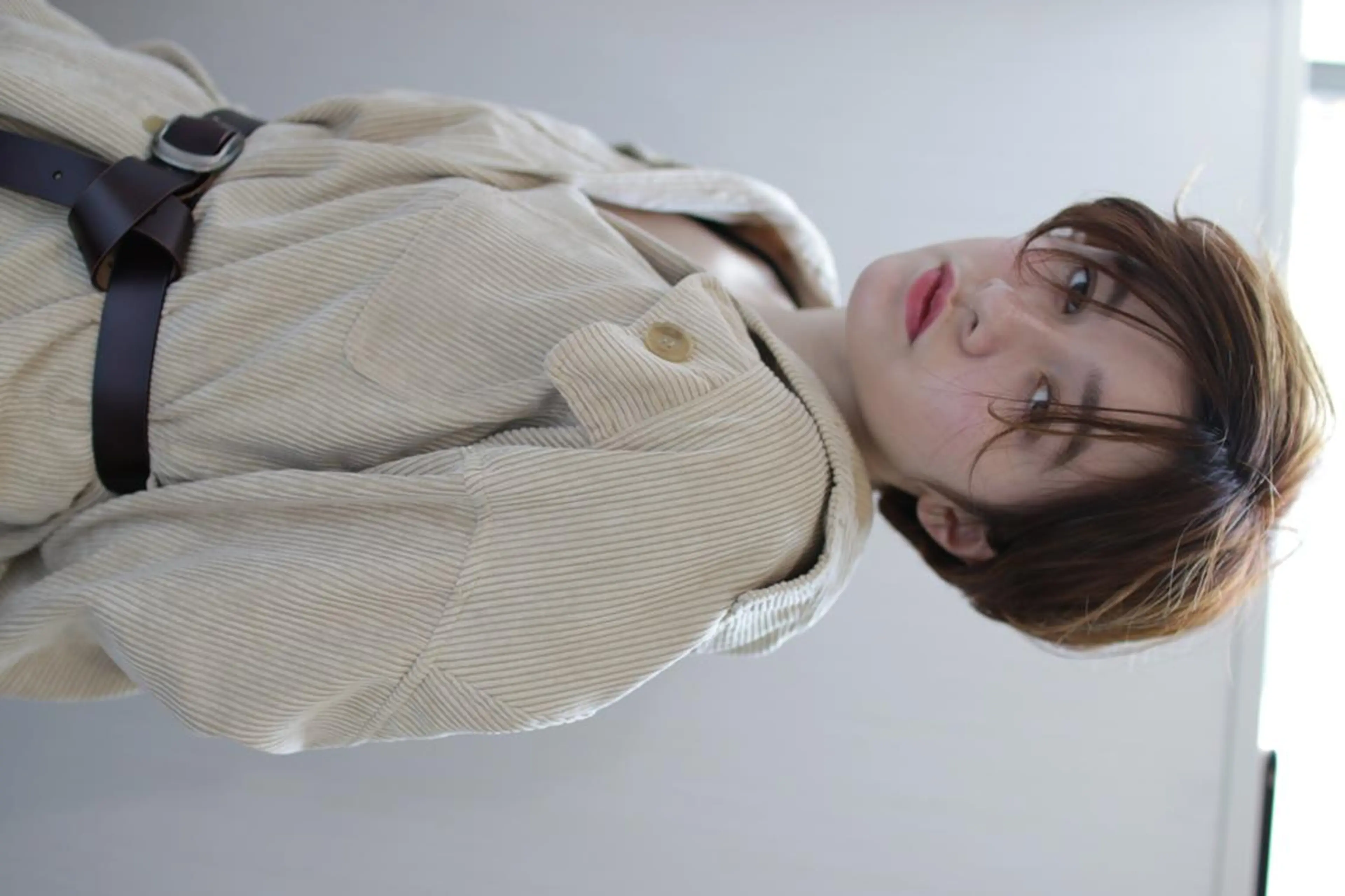 ショート カラー 鍵山 千秋のヘアスタイル