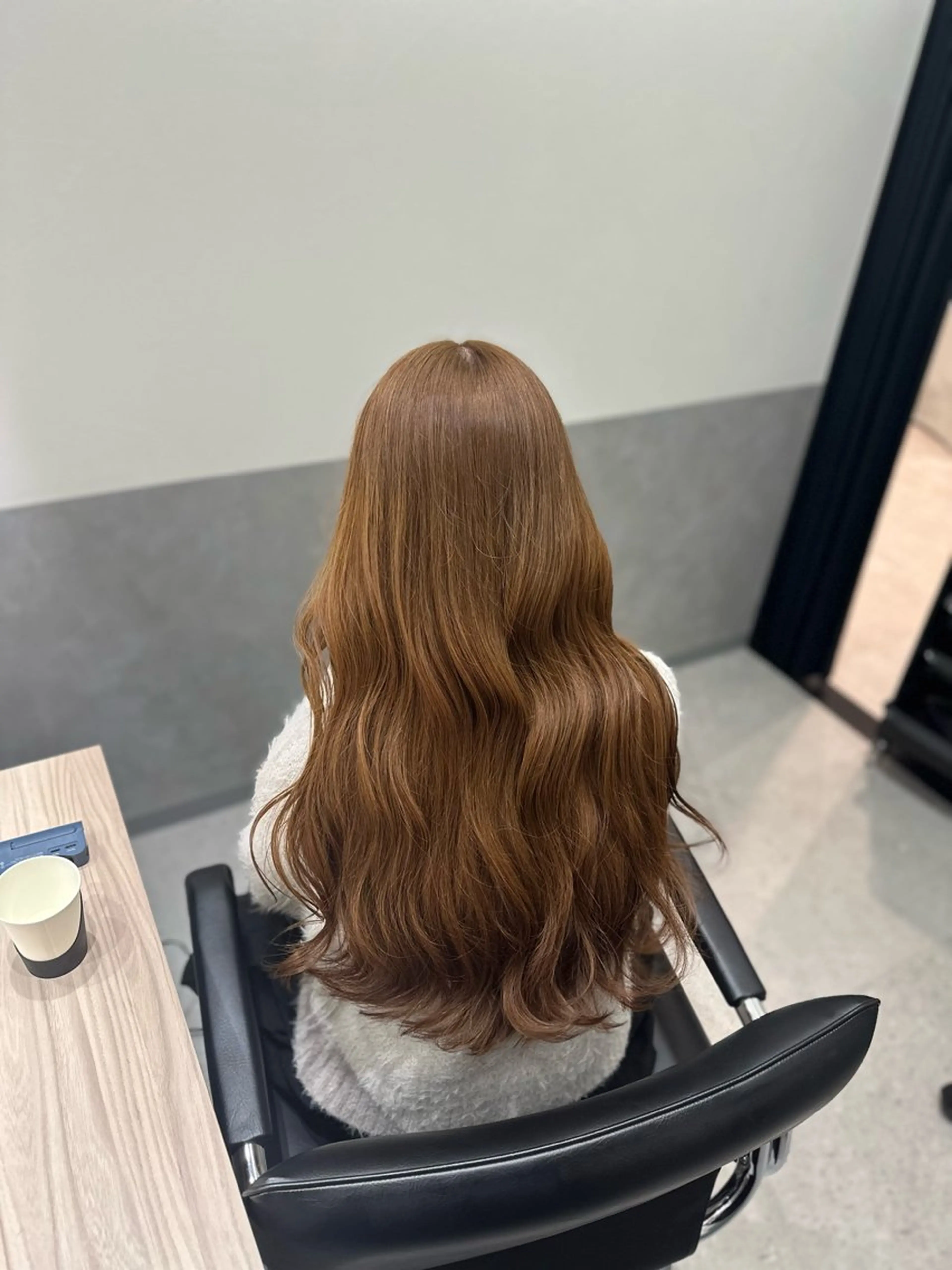 セミロング カラー ヘアアレンジ カット ヘアカラー ダブルカラー｜ なおき｜池袋美容師のヘアスタイル