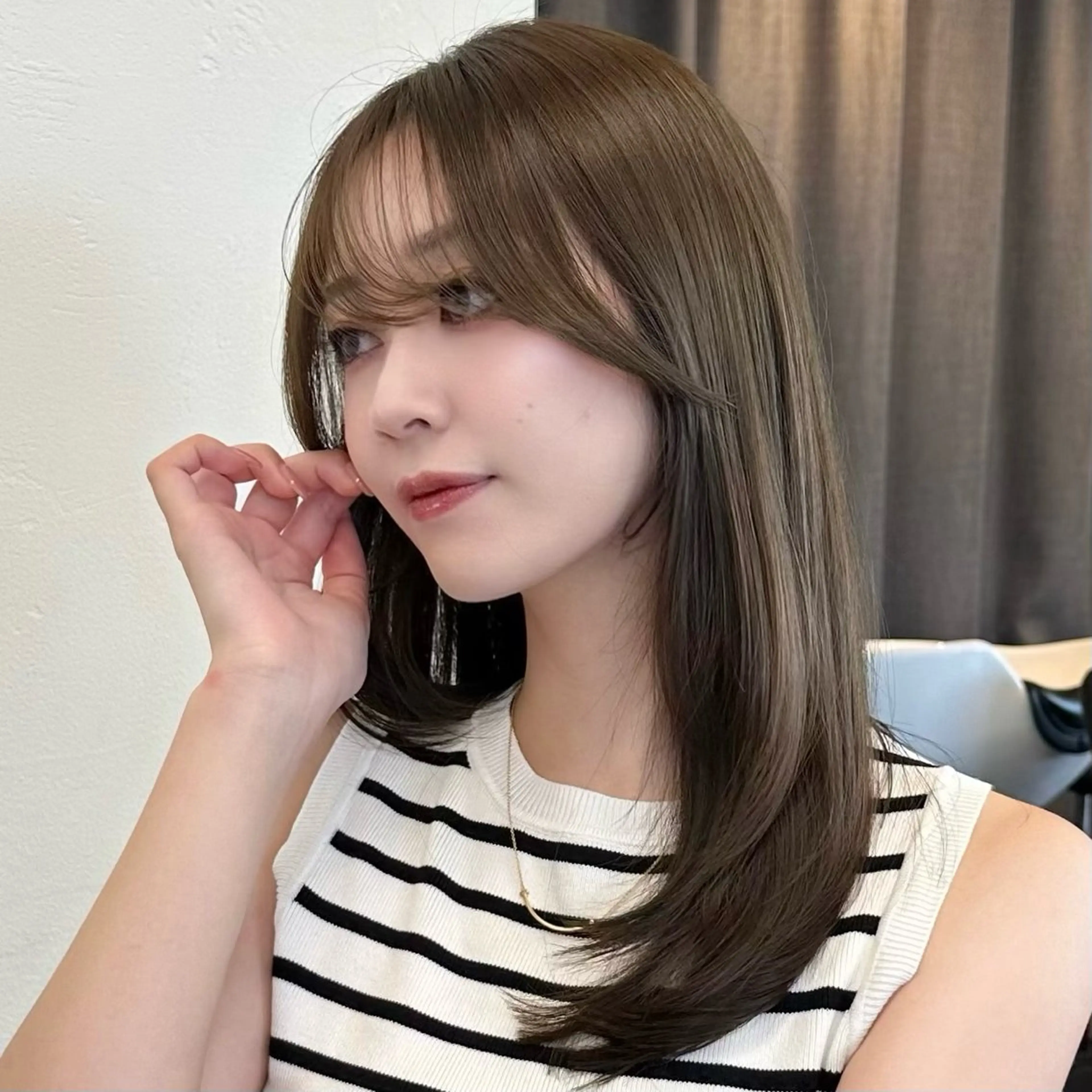 ロング 🩵似合わせカット/ カラー/あさか 🩵のヘアスタイル