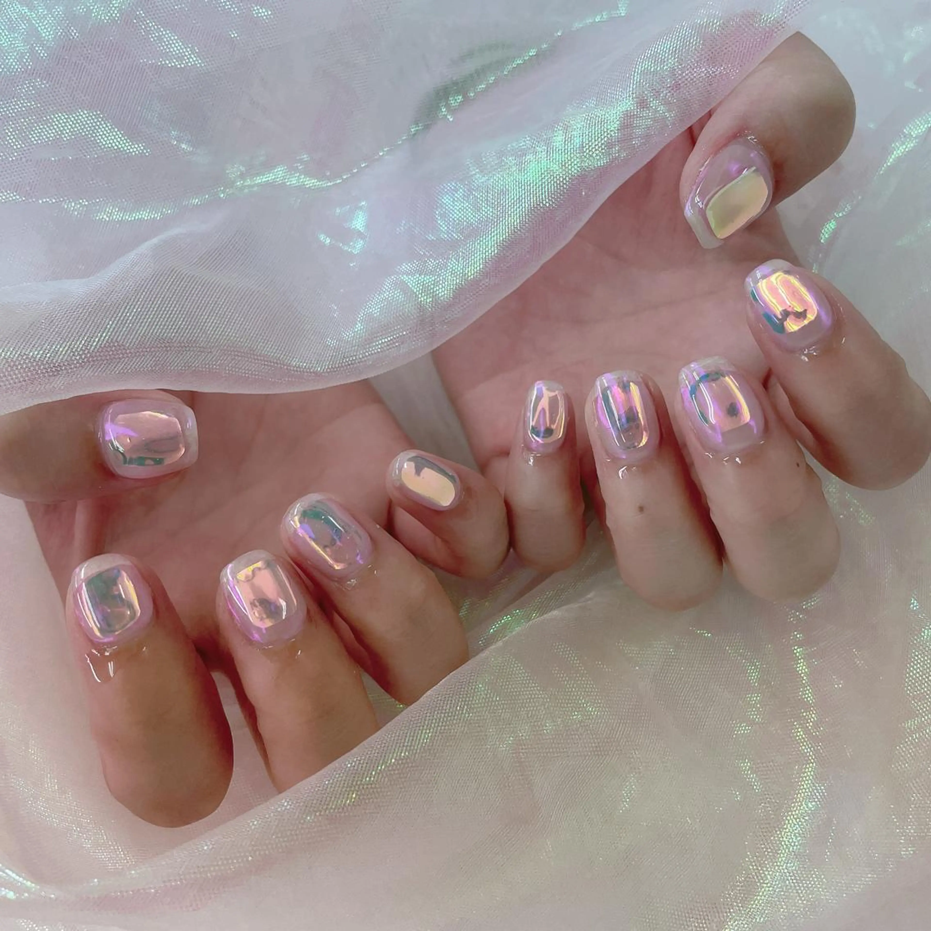 ネイル 🦋ネイルサロン ブラン🌈ゆりのネイルデザイン