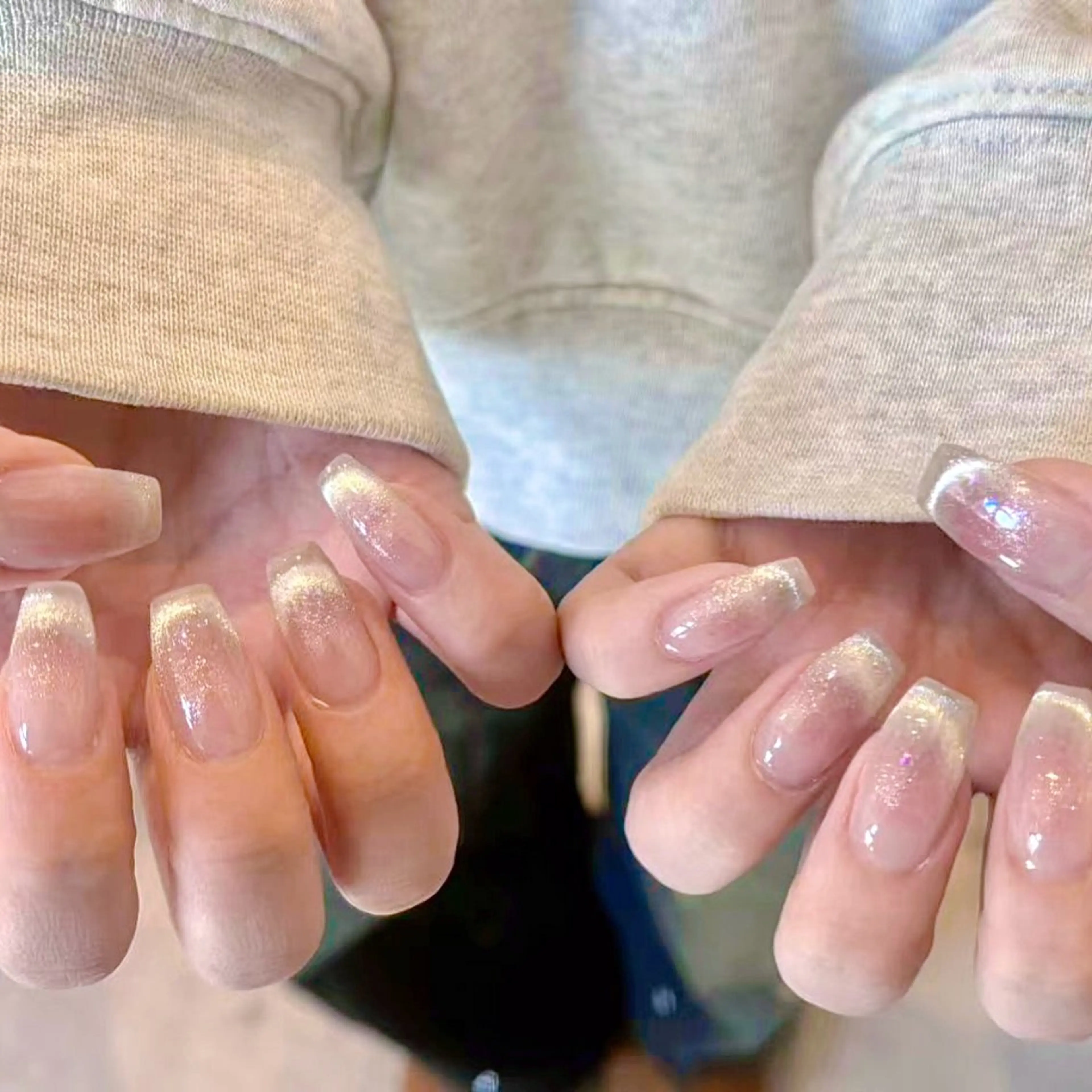 ネイル 🎀kira 長さだし💗モチ最高のネイルデザイン