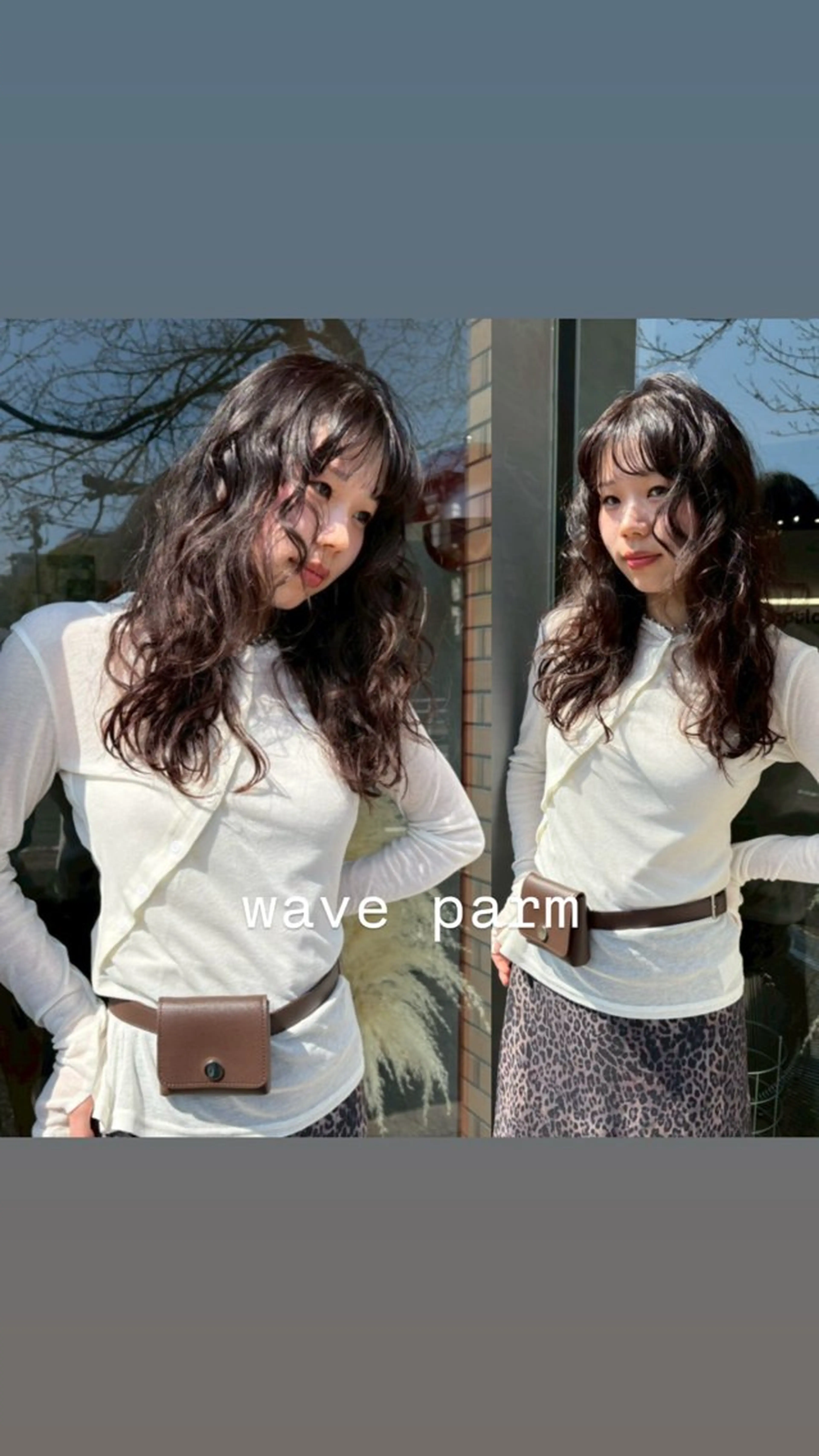 ロング パーマ レイヤーカット カット パーマ トリートメント yuumi/大濠🪷 顔周り/ハイトーンのヘアスタイル