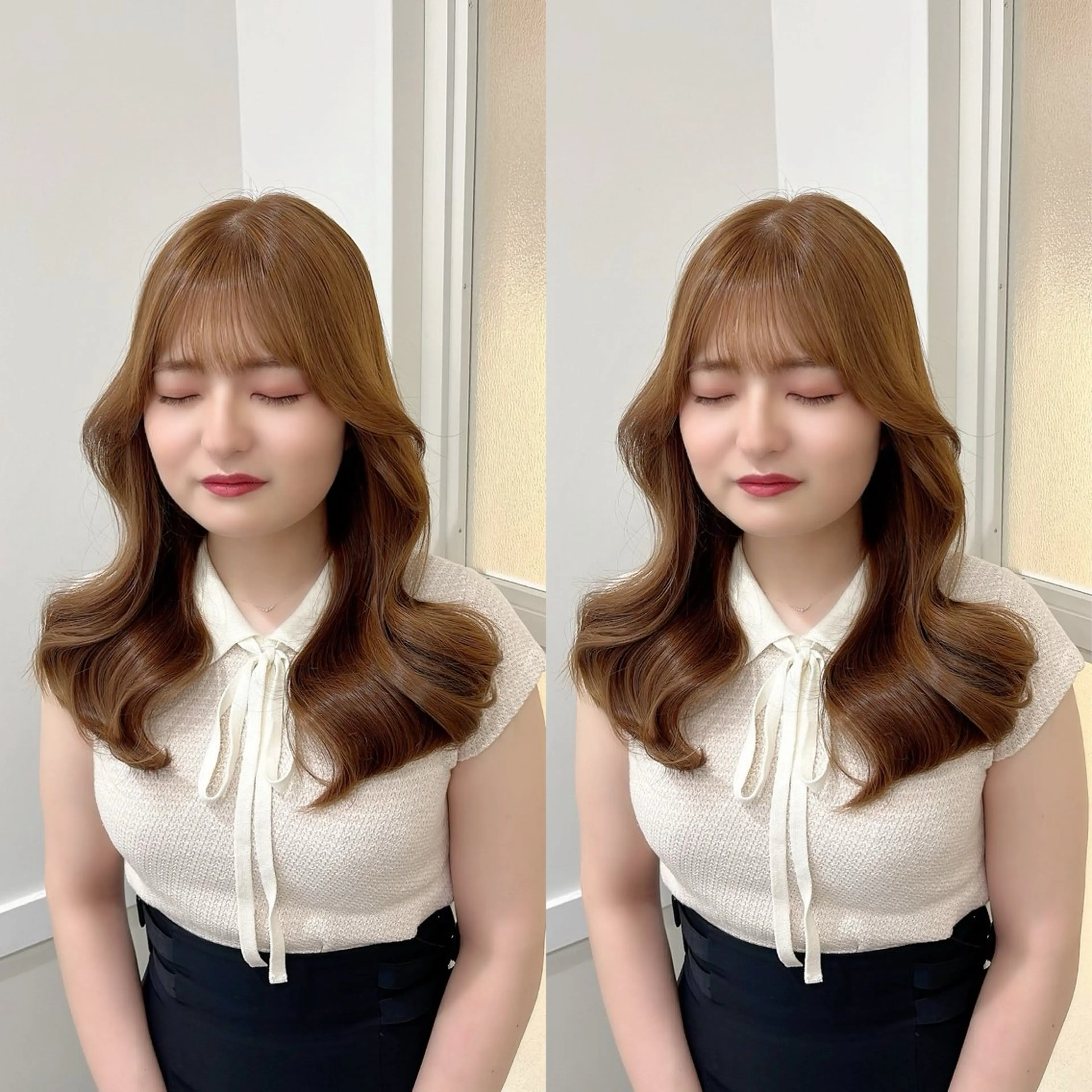 ロング 全席個室美容室 髪質改善/レイヤーのヘアスタイル