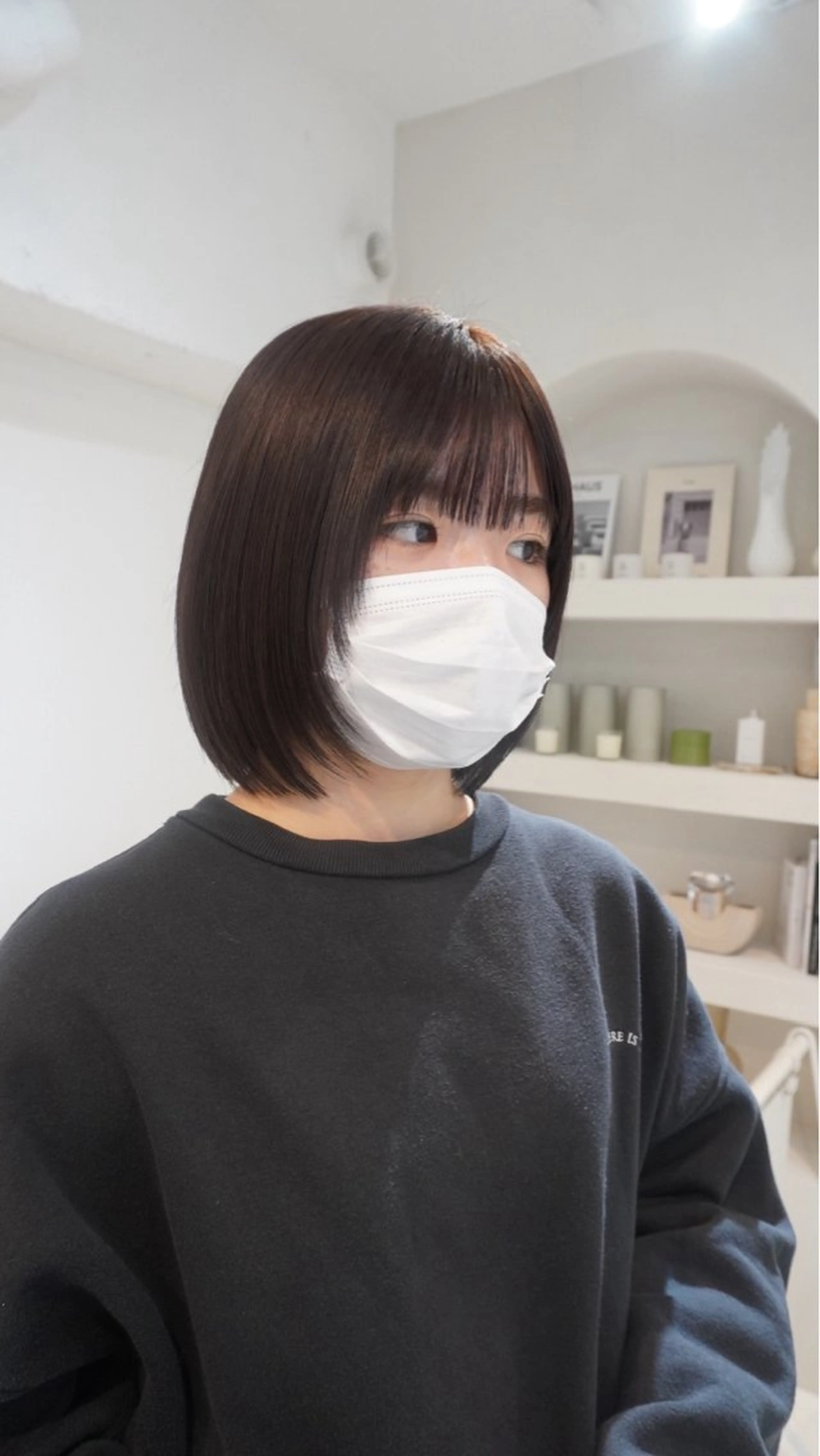 ショート ヘアカラー トリートメント カットモデル募集中 千葉大夢のヘアスタイル