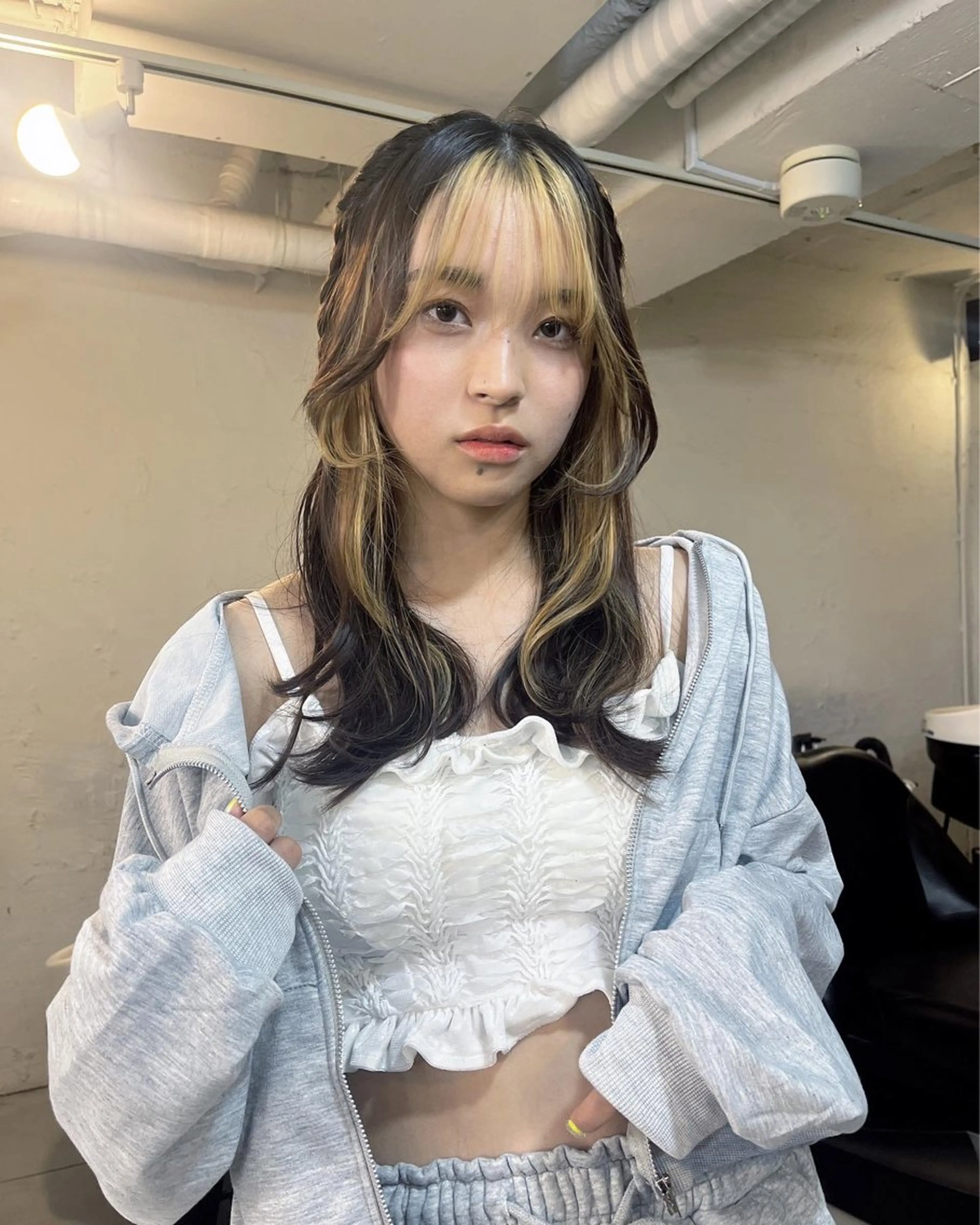 ロング カラー mizuho🐈‍⬛ 艶髪￤ダークトーンのヘアスタイル