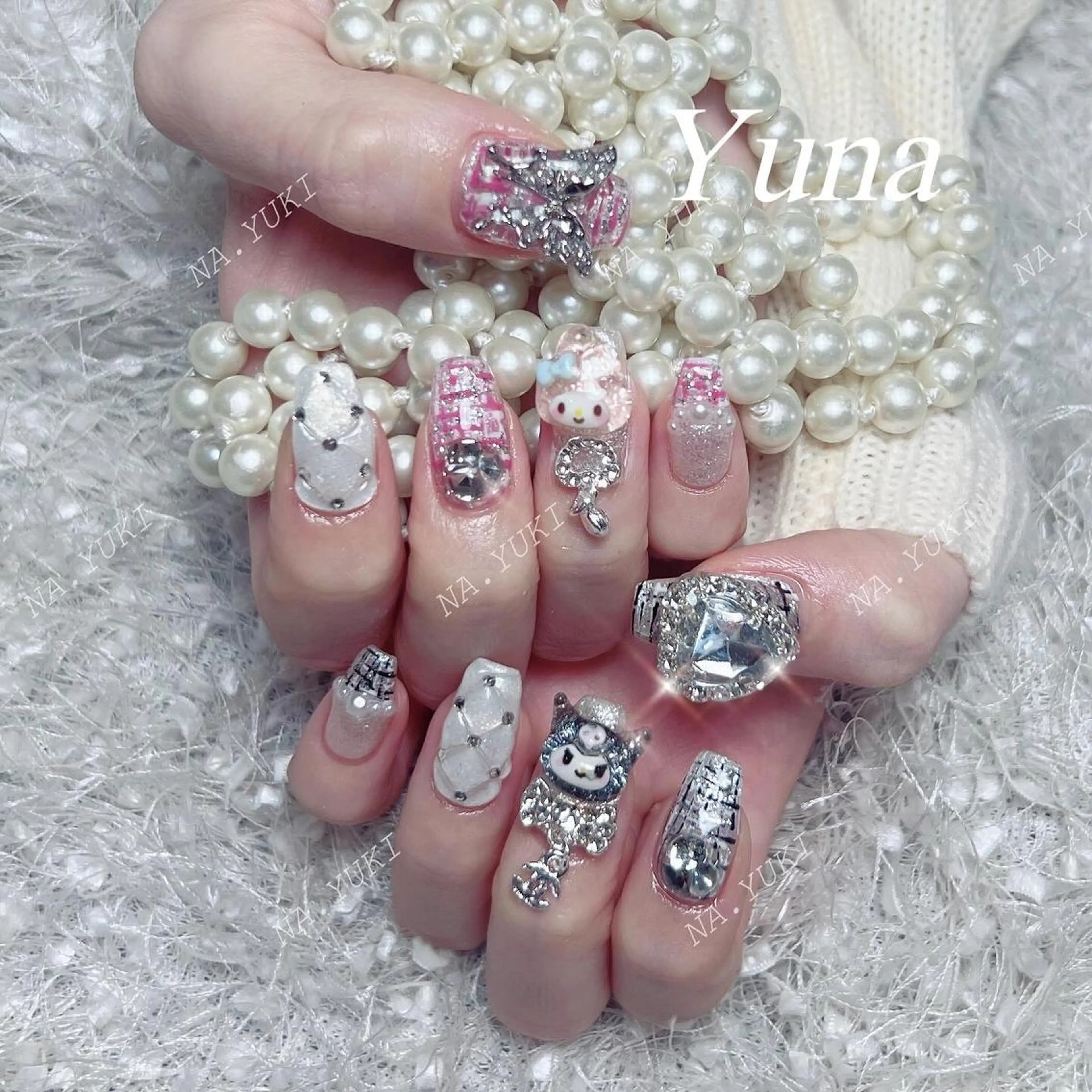 ネイル ハンドネイル YUKI 💗 渋谷店のネイルデザイン