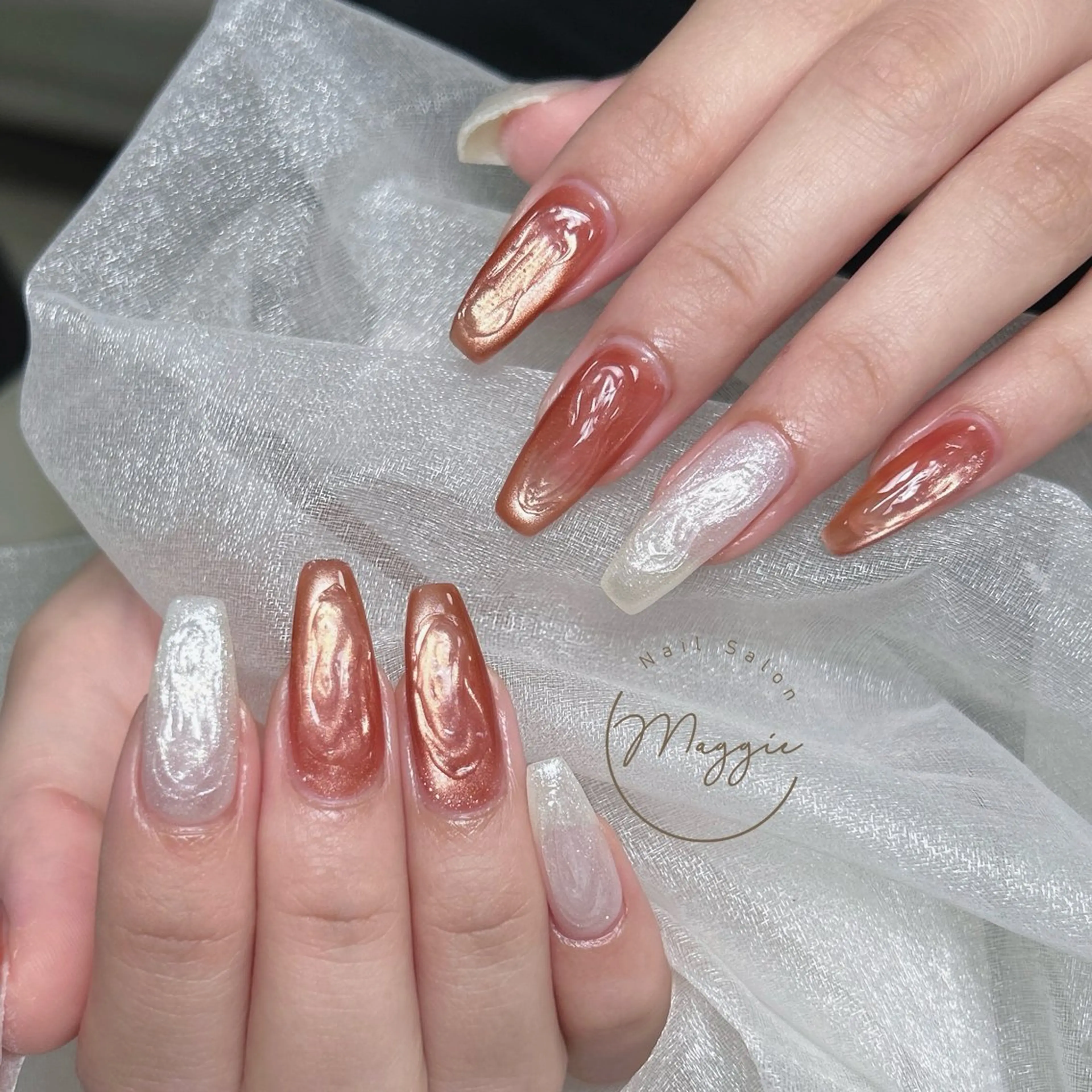 ネイル Maggie Nail🦩のネイルデザイン