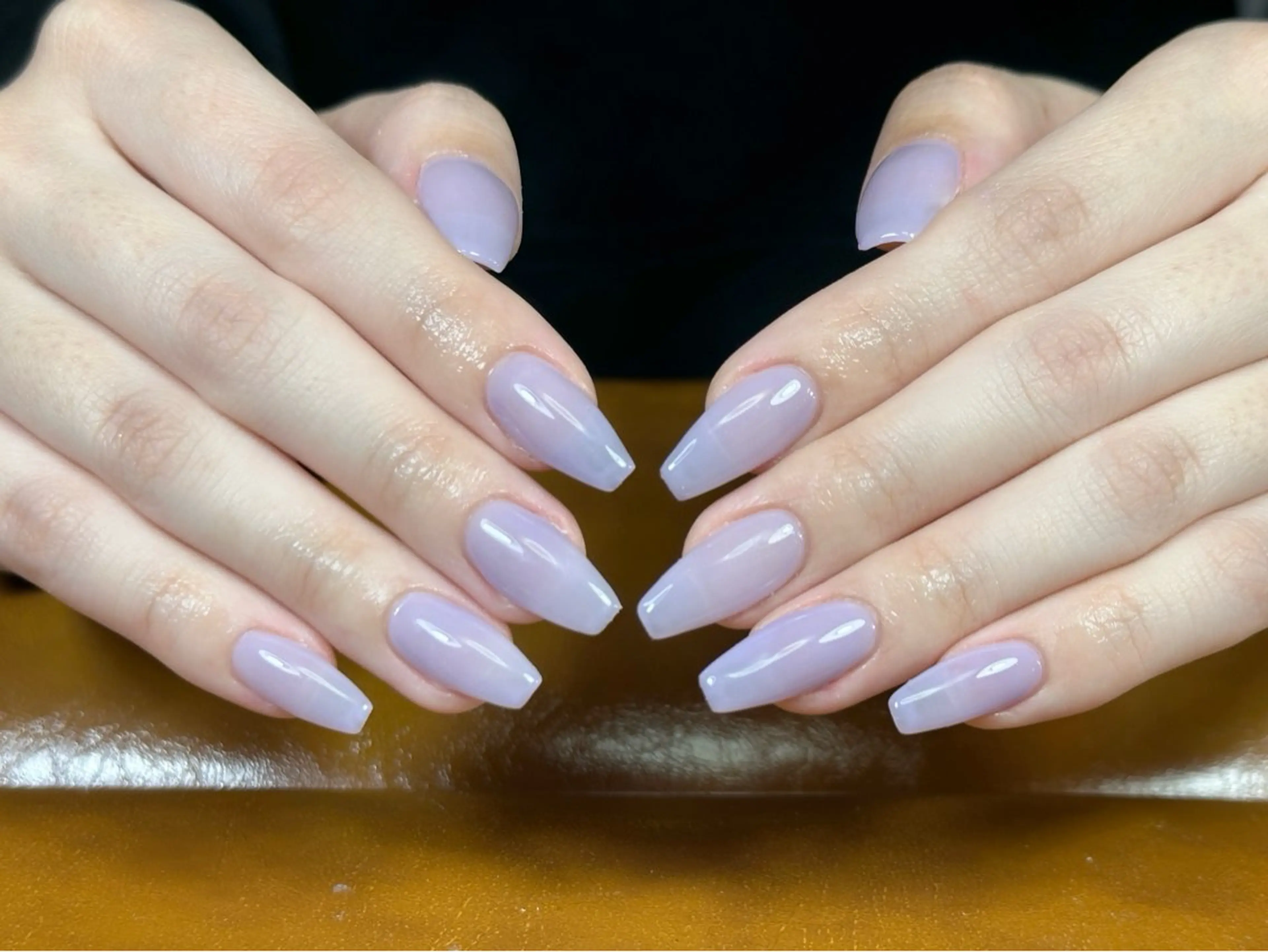 長さ出しワンカラ　オフなしの写真