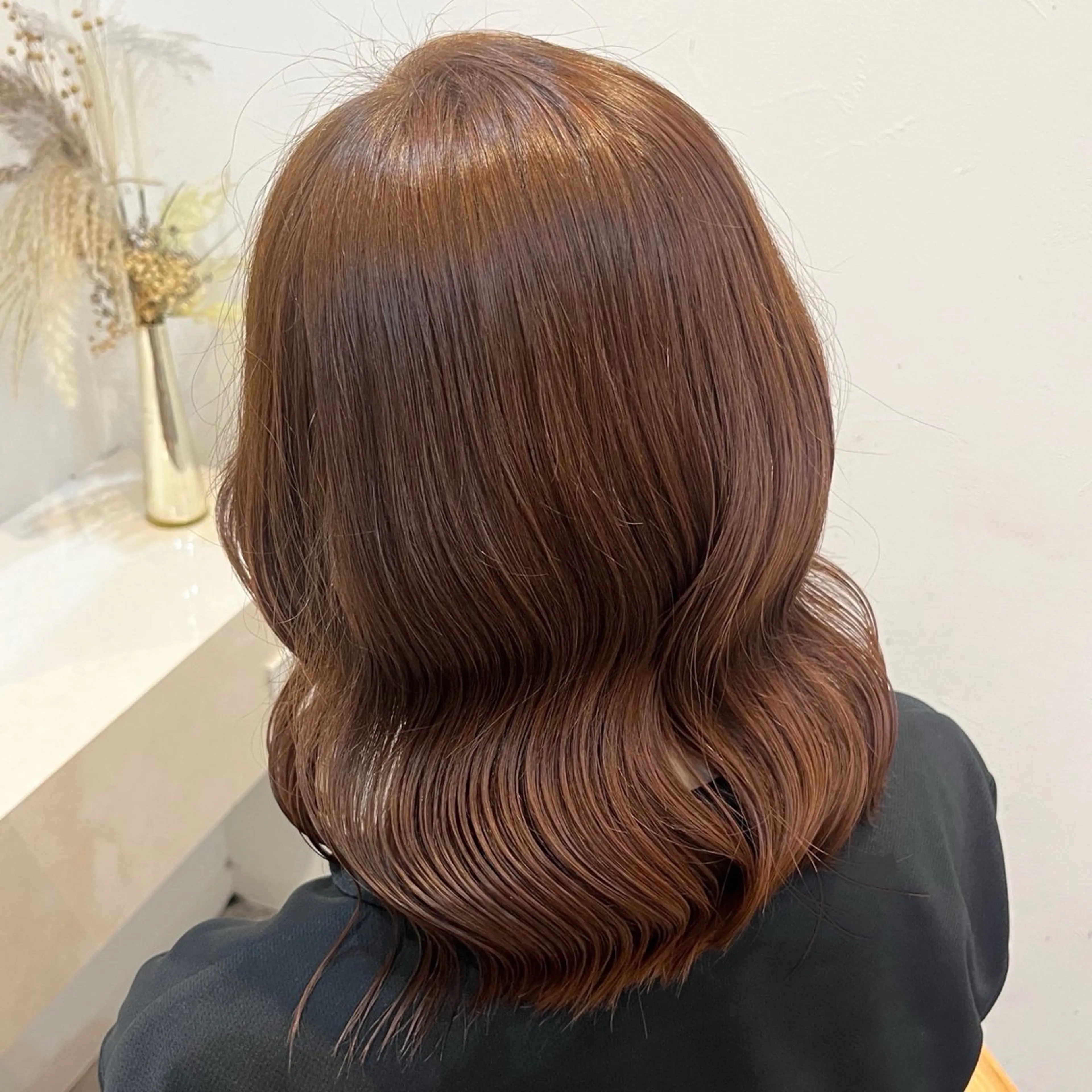 ミディアム カラー ブラウンカラー 🦋Yui🦋透明感 /ベージュ/髪質改善のヘアスタイル