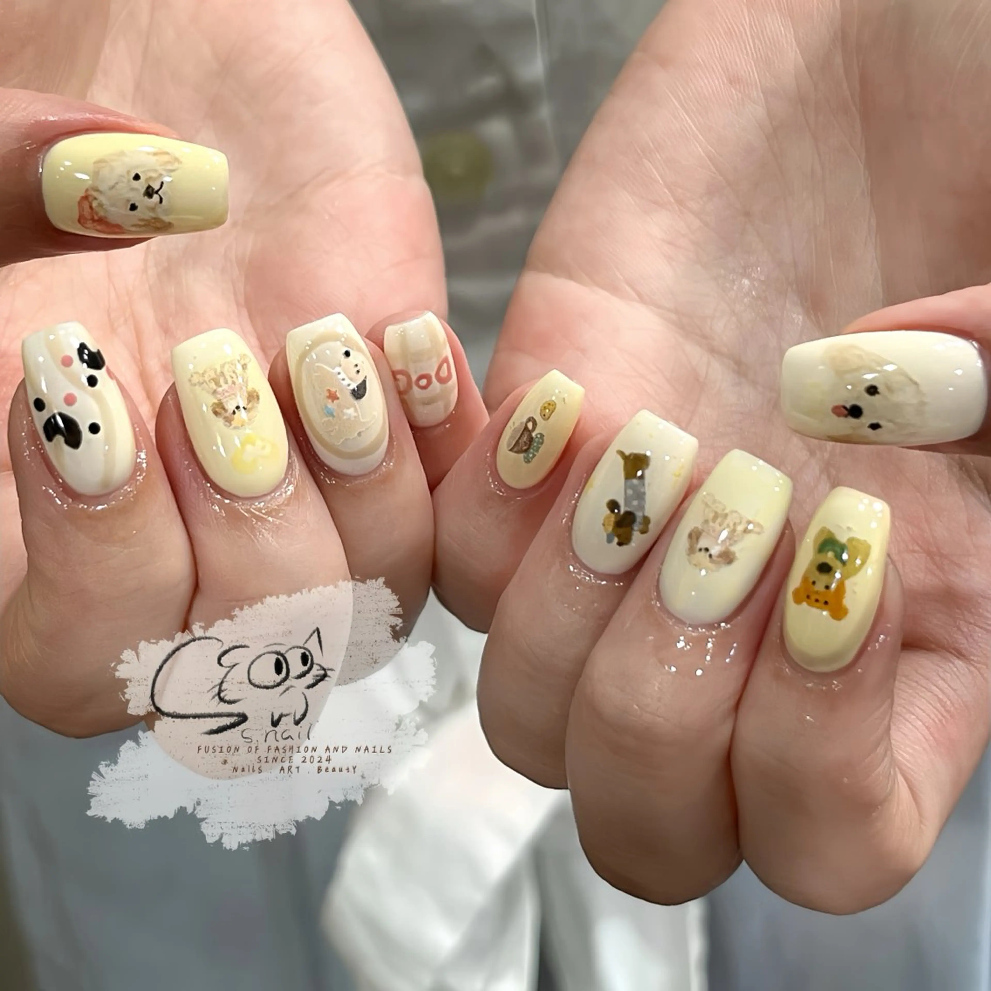 ネイル フレンチネイル ジェルネイル キラキラネイル ラメ(グリッター) マグネットネイル S.nail _のネイルデザイン