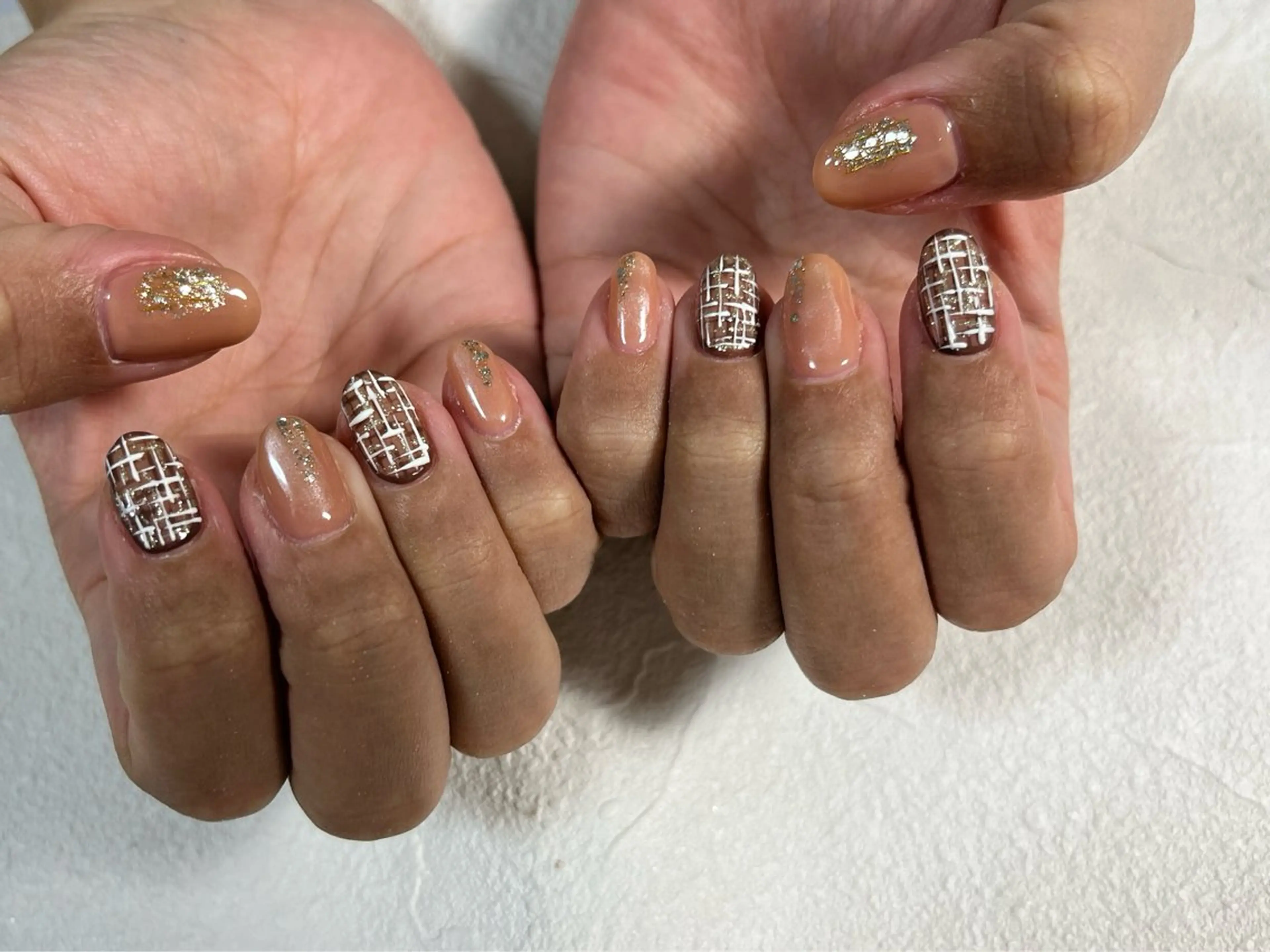 ネイル オーロラネイル フットネイル フレンチネイル ジェルネイル 韓国ネイル ハンドネイル kiki nail たまプラーザのネイルデザイン