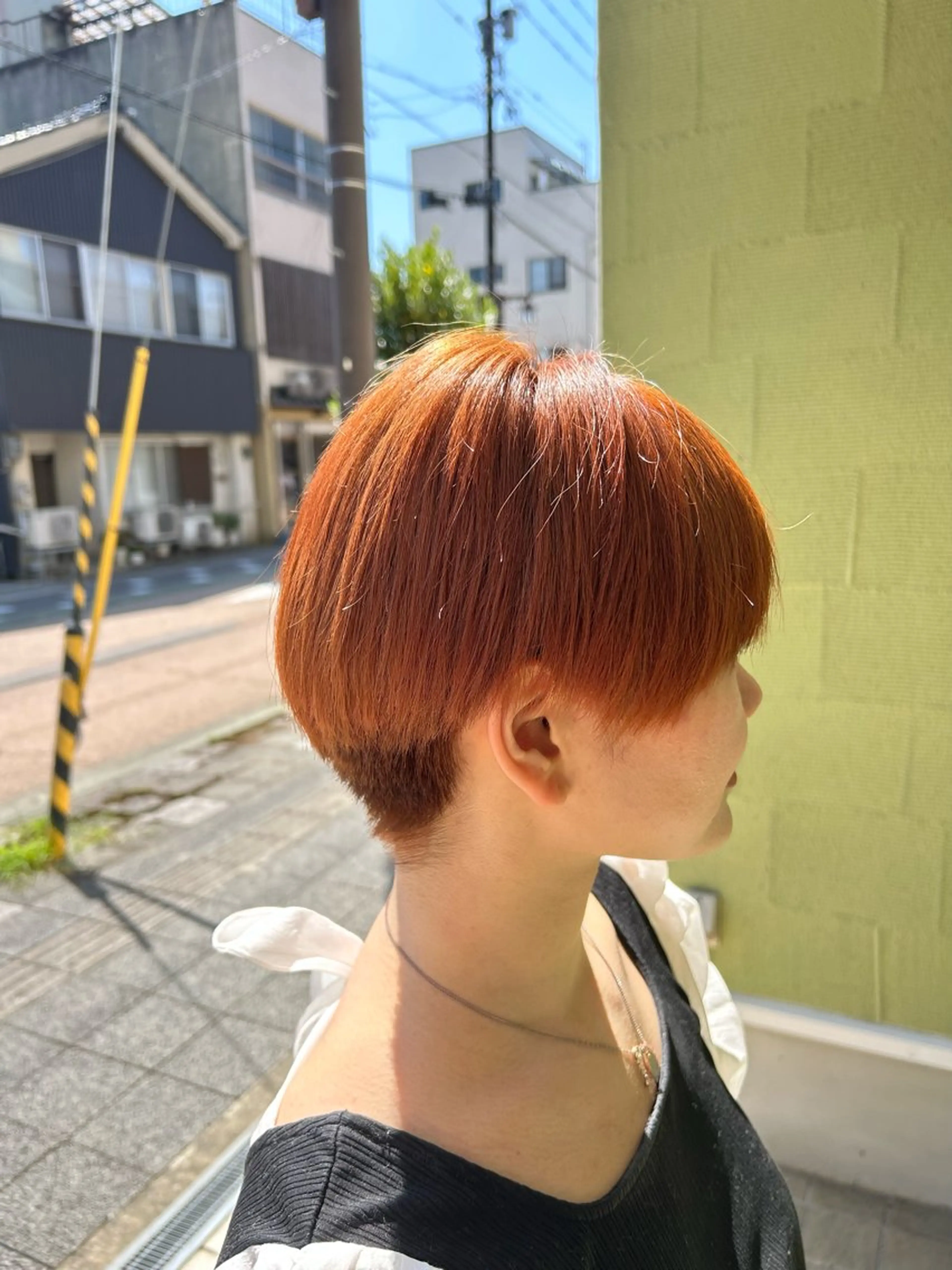 ショート カラー ヘアカラー 坂口 遥香のヘアスタイル