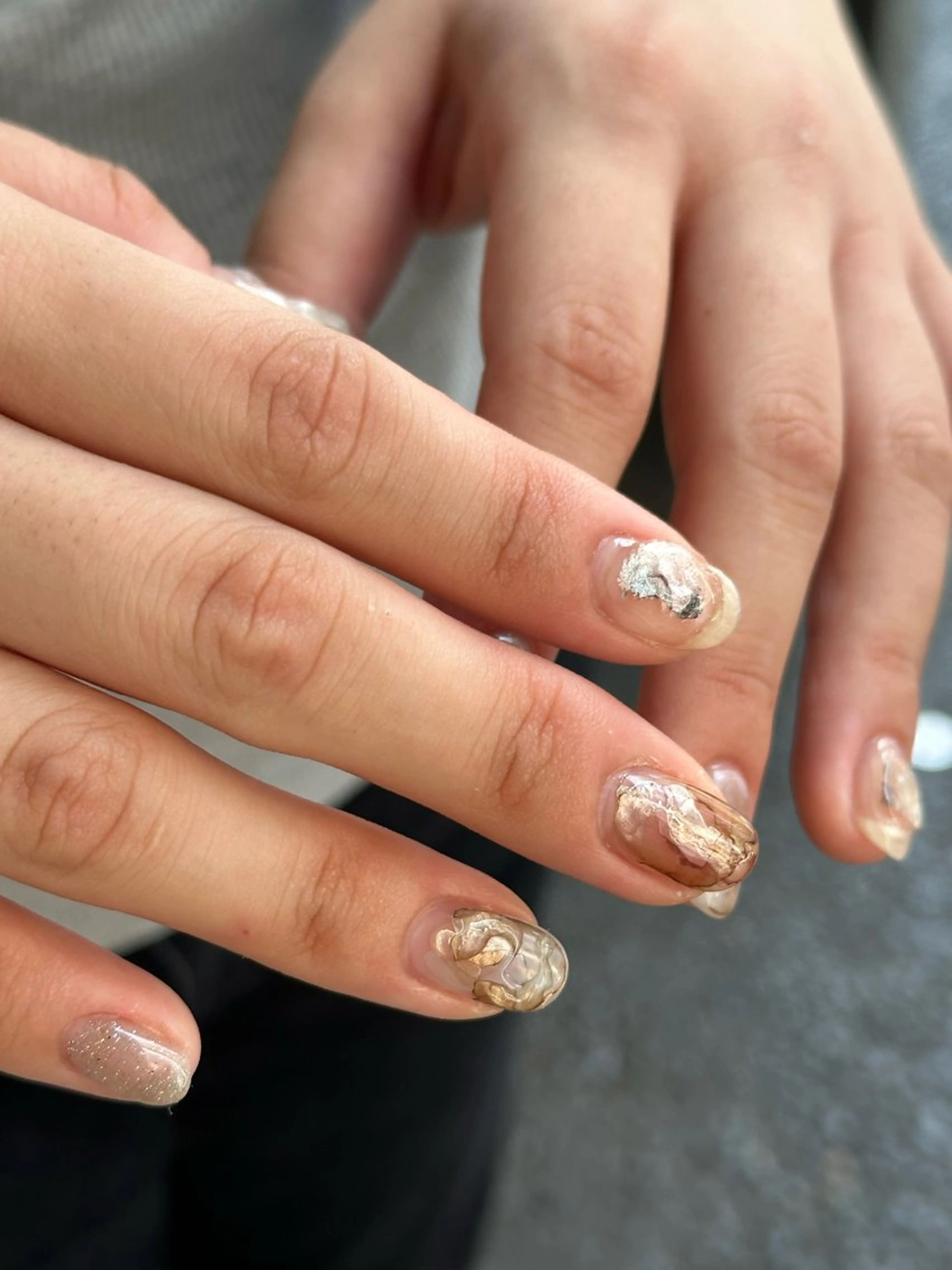 ネイル ニュアンスネイル Kakka Nail Shioriのネイルデザイン