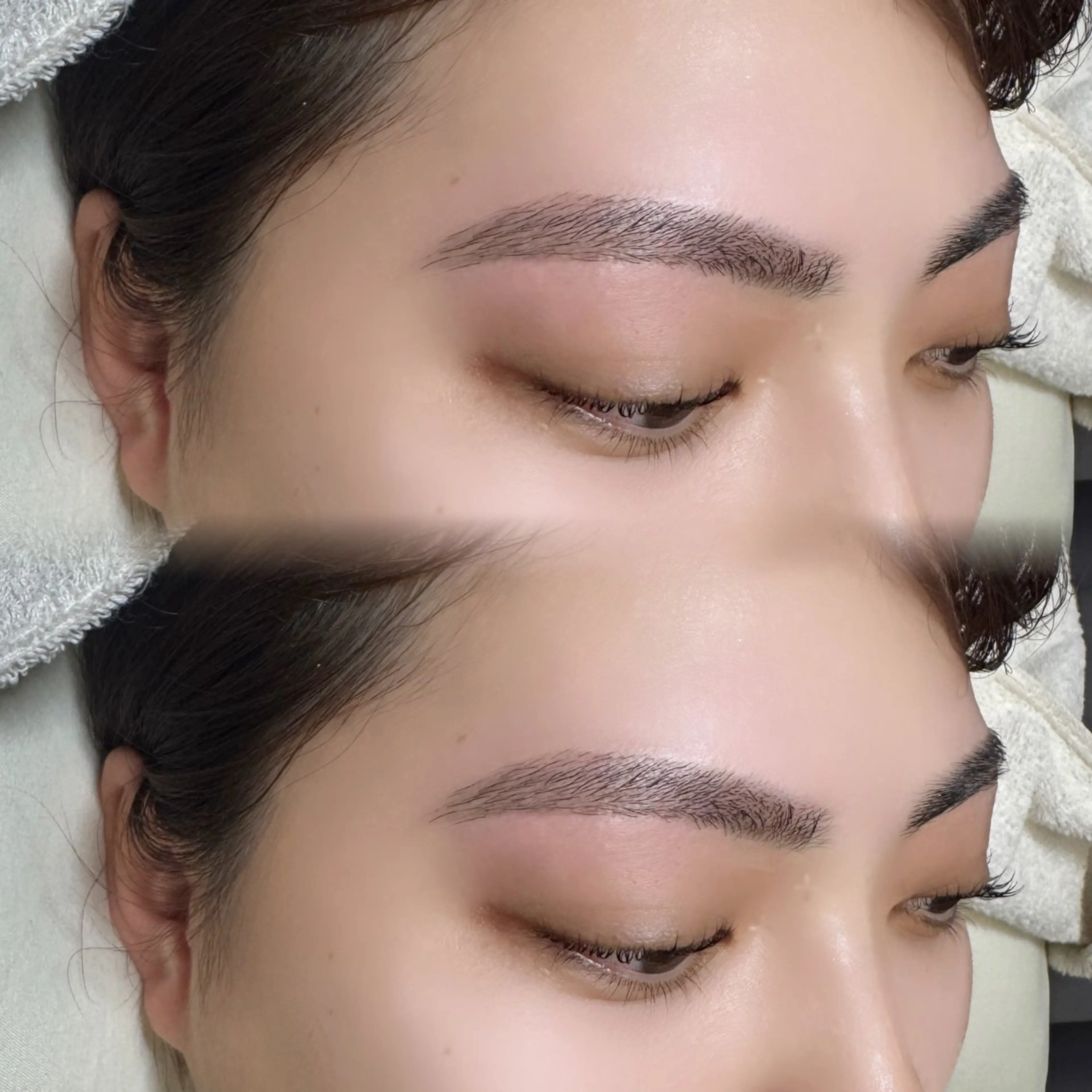 アイブロウ 上村ひかる🫧束感 パリエク/マツパのマツエク・マツパデザイン